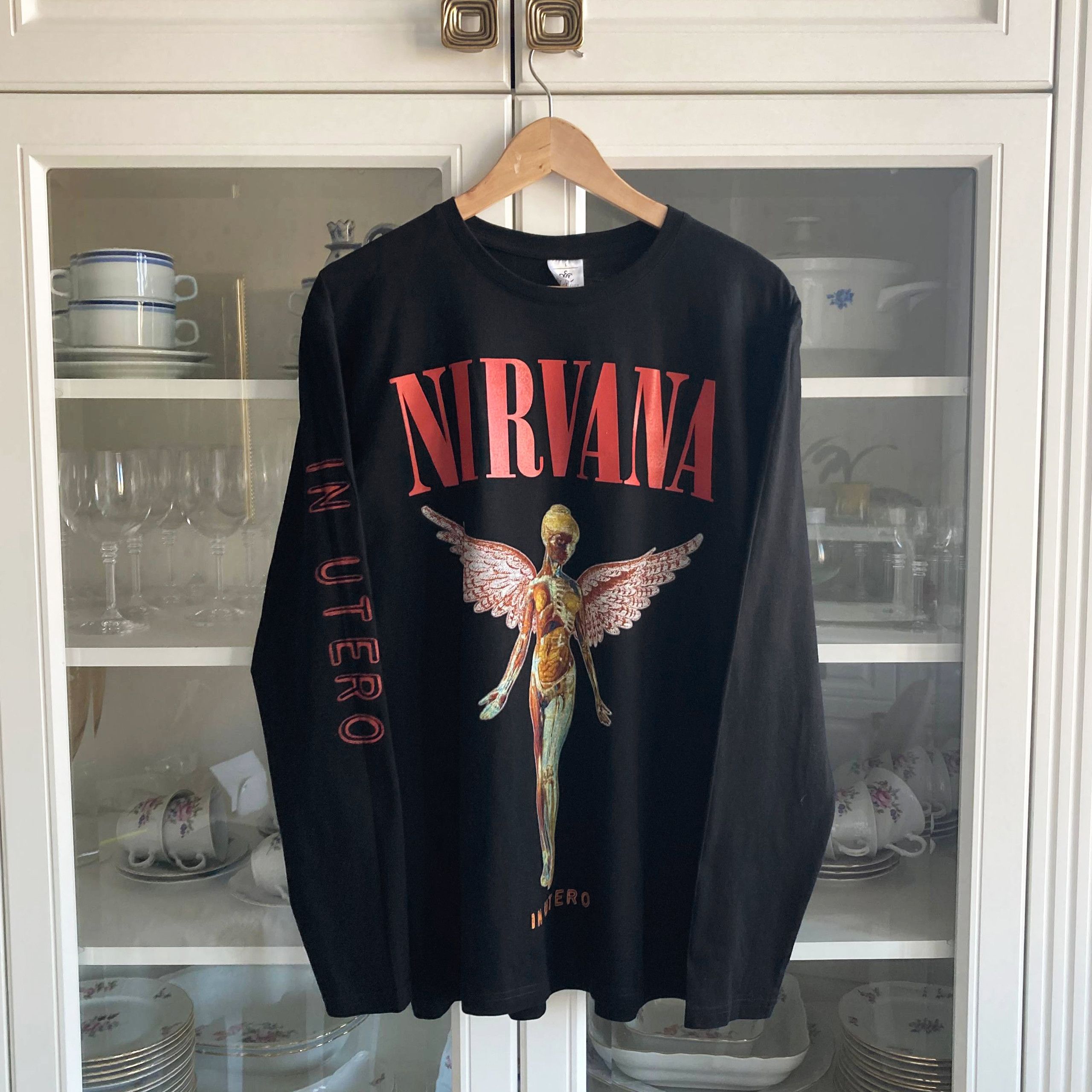 Band Tees Long sleeve Nirvana - In Utero / rock grunge Size US L / EU 52-54 / 3 - 1 Thumbnail