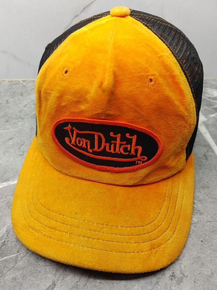 Von Dutch Vintage Von Dutch Trucker Cap Hat Size ONE SIZE - 1 Thumbnail