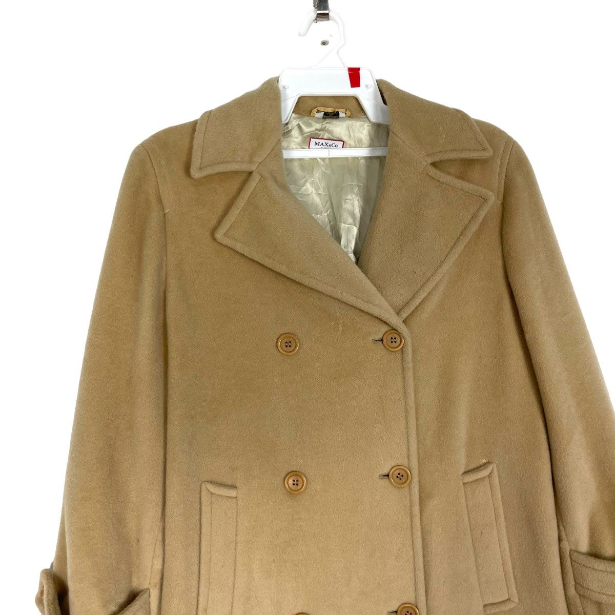Max Mara Vintage Max Mara Max&Co Trench Coat Long Jacket Size S / US 4 / IT 40 - 5 Thumbnail