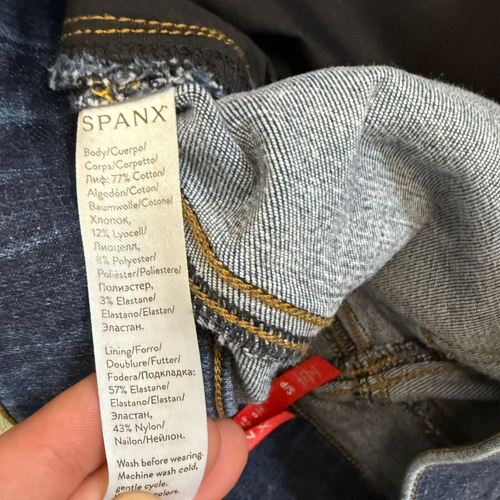 Spanx SPANX Shape Everywear Distressed Jeggings | Women's Small Size 26" / US 2 / IT 38 - 4 Thumbnail