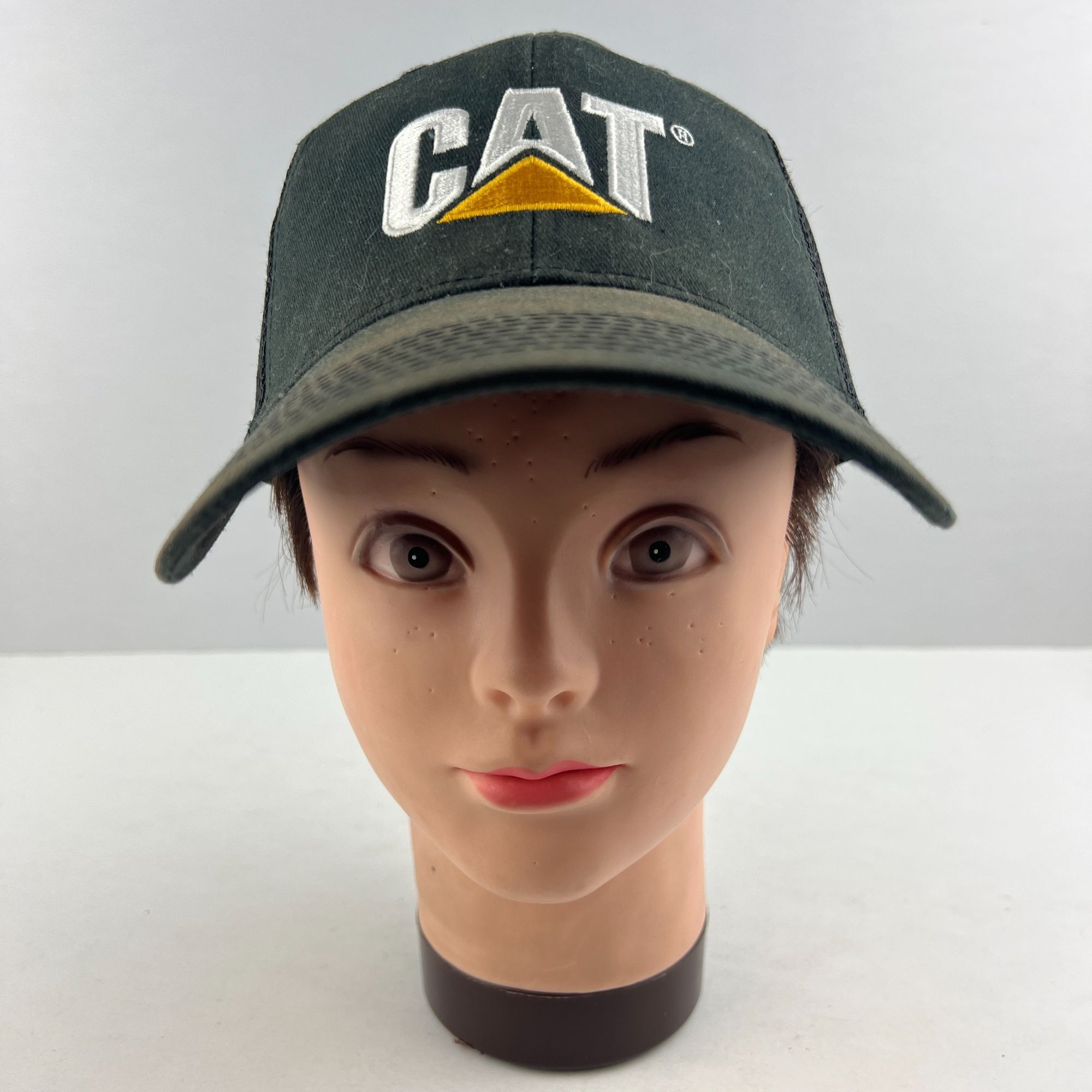 Other Caterpillar CAT Logo Baseball Cap Hat Trucker Snap-Back Adju Size ONE SIZE - 2 Thumbnail