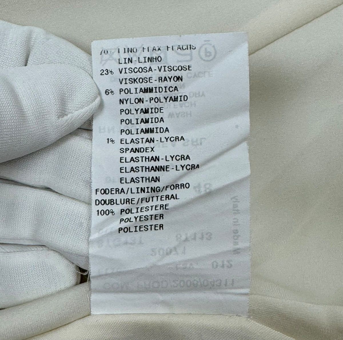 Armani Collezioni Armani Collezioni Striped Linen Jacket size 48 Size XL / US 12-14 / IT 48-50 - 12 Thumbnail