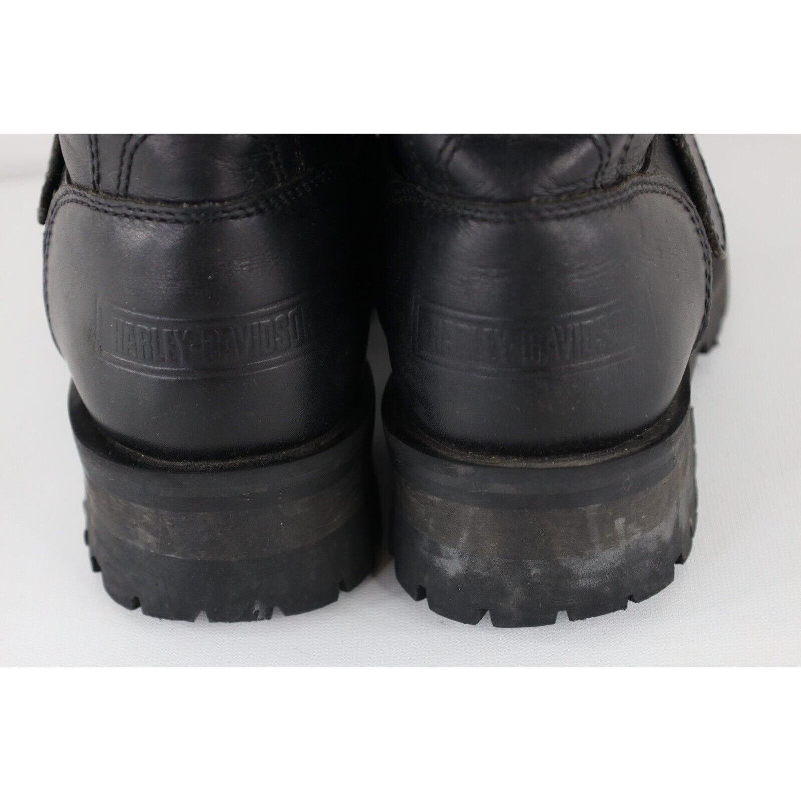 Vintage Vintage 90s Harley Davidson Distressed Leather Boots Size US 8 / IT 38 - 8 Thumbnail