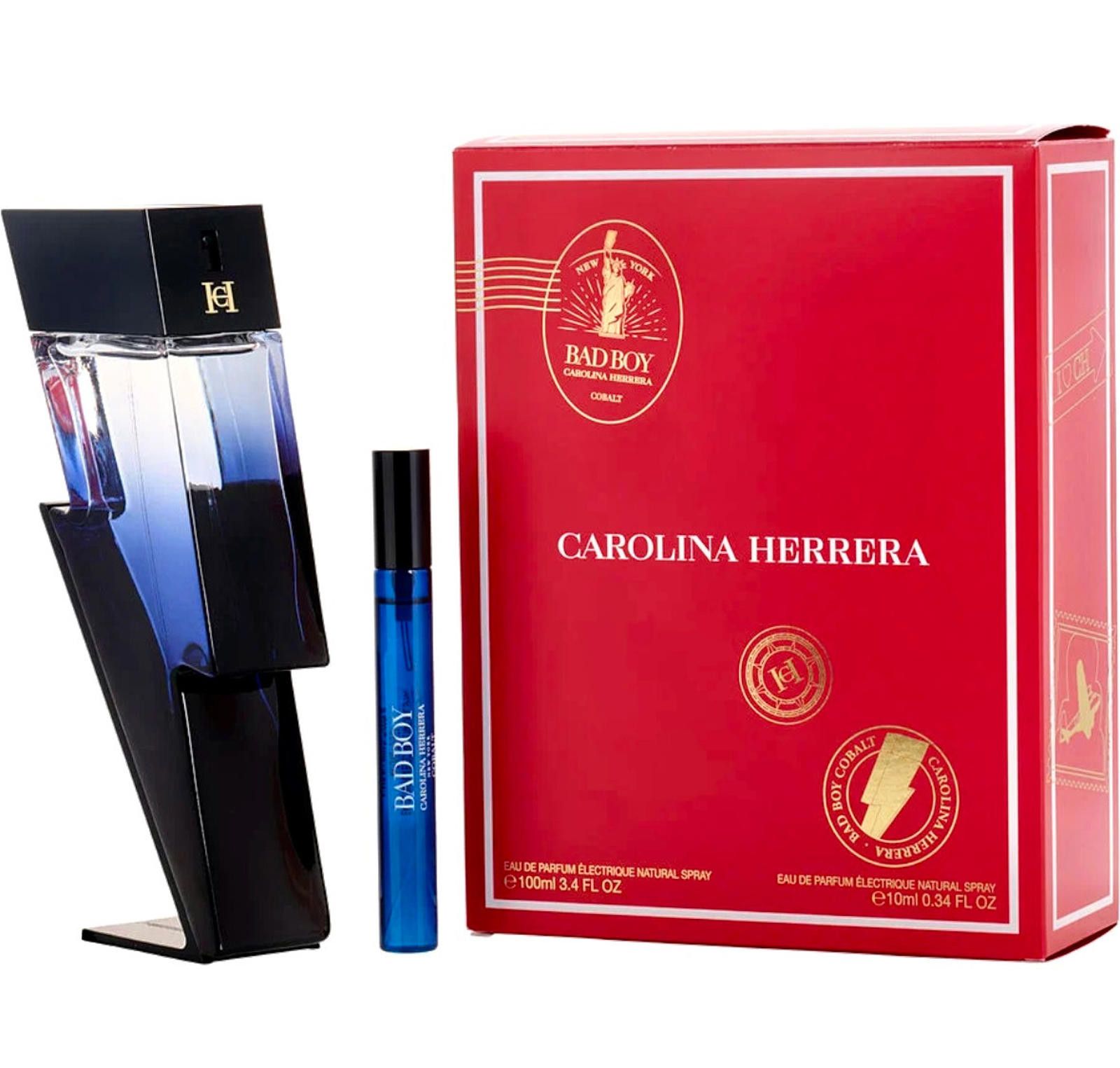 Carolina Herrera Carolina Herrera Bad Boy Cobalt 2pc perfume set for men Size ONE SIZE - 1 Preview