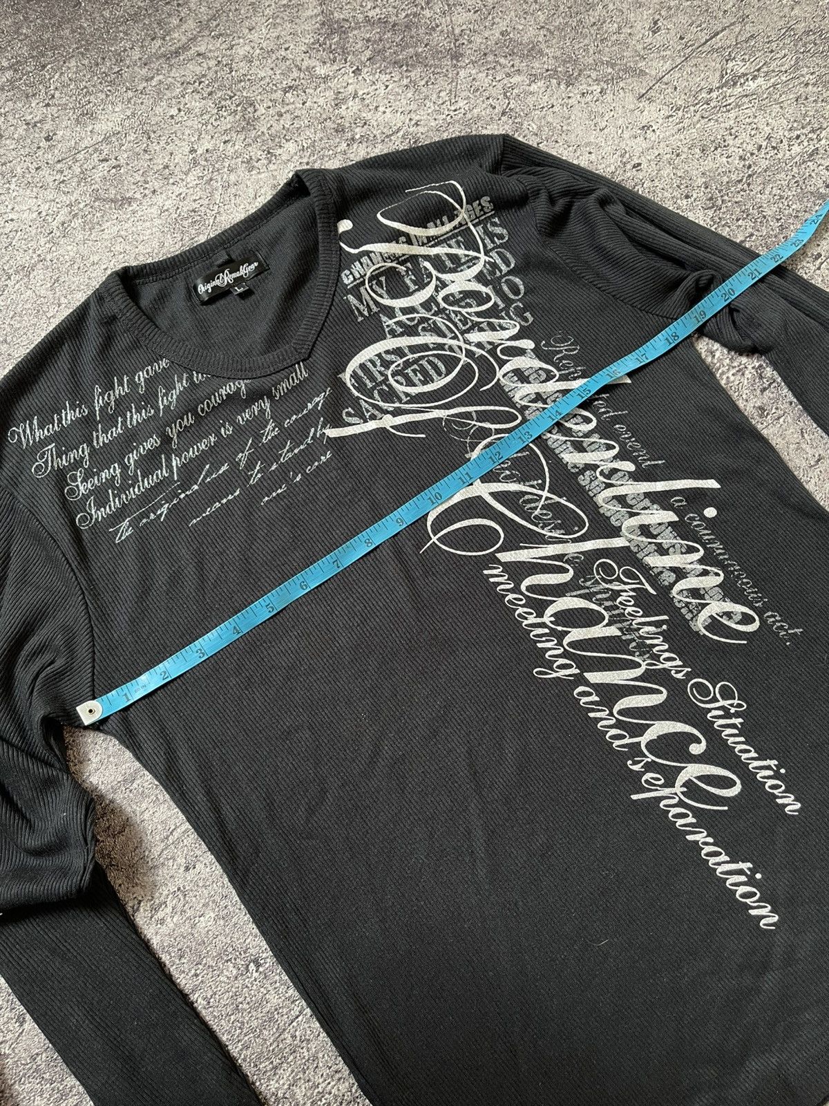 Japanese Brand Y2K Original Remekgear ifsixwasnine knit long sleeve Size US L / EU 52-54 / 3 - 8 Thumbnail