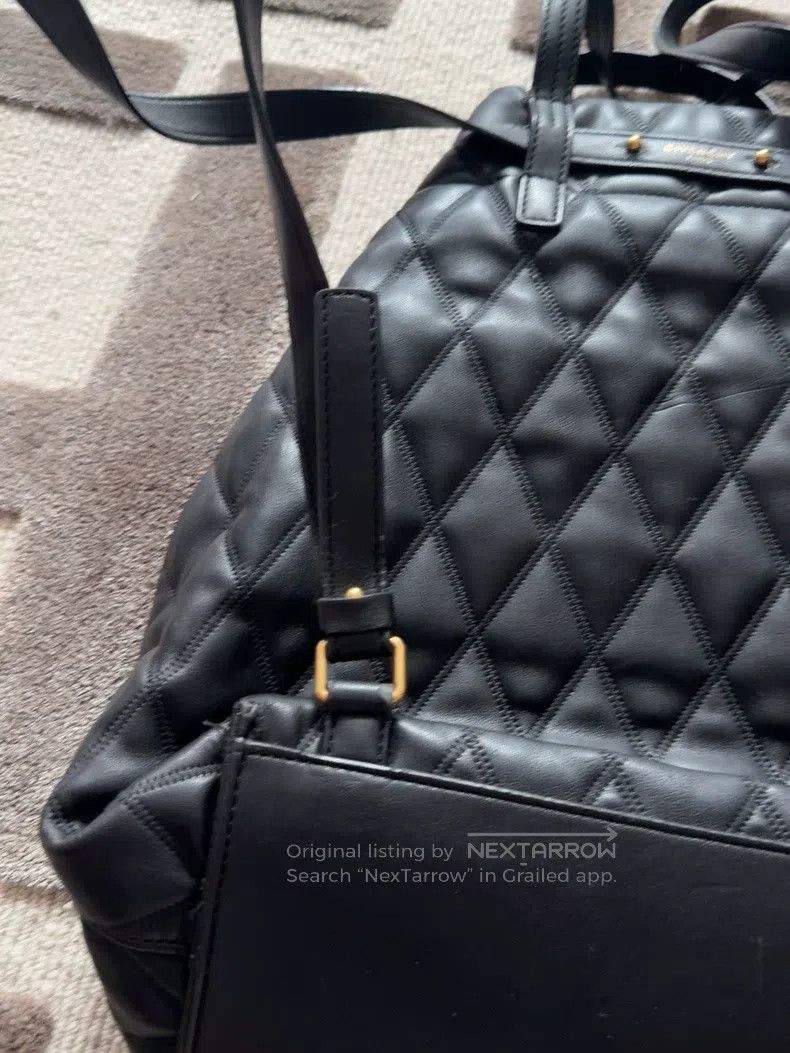 Givenchy Givenchy Black Diamond Pattern Backpack, Metal Hardware Size ONE SIZE - 8 Thumbnail