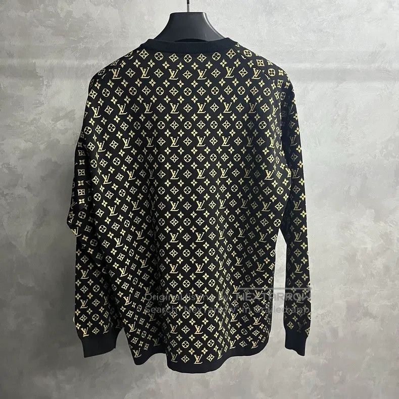 Louis Vuitton Louis Vuitton Black capsule jacquard sweatshirt Size US M / EU 48-50 / 2 - 5 Thumbnail