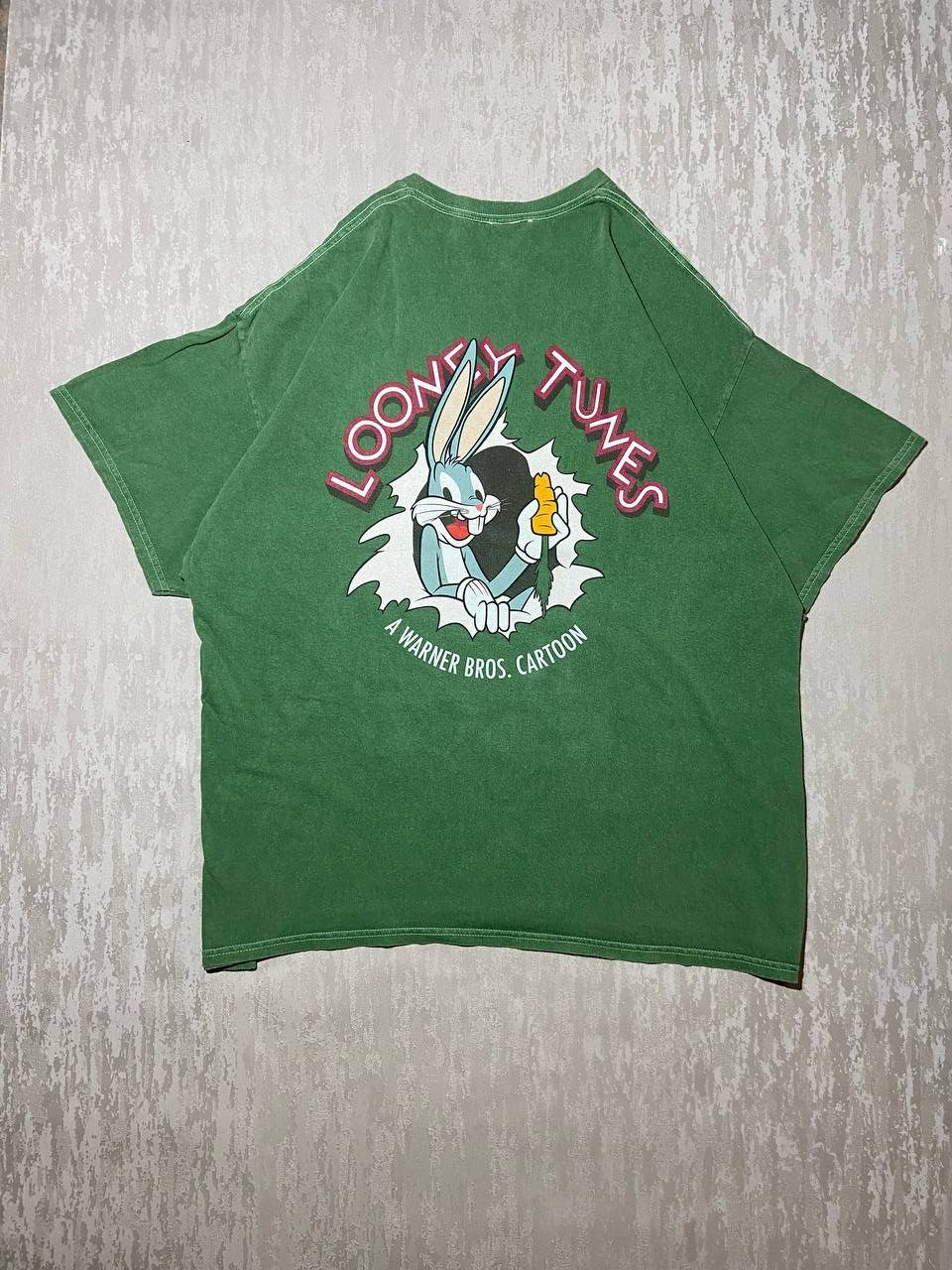 Vintage × Warner Bros Vintage Shirt Looney Tunes Bugs Bunny Goosame Size US XL / EU 56 / 4 - 1 Thumbnail