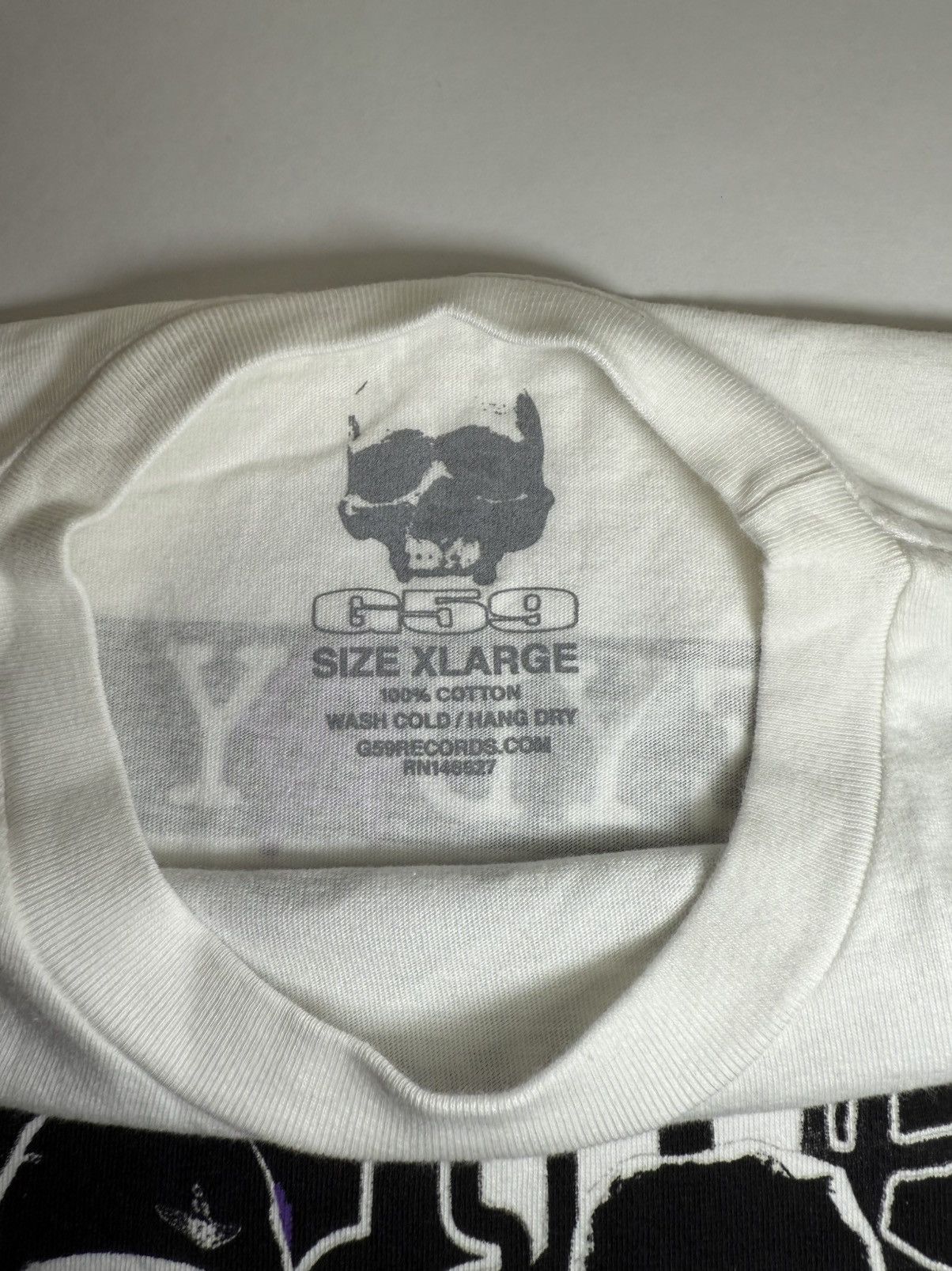 G59 Records G59 Greyday 2023 Tour Tee Lineup Suicideboys Ghostemane Size US XL / EU 56 / 4 - 5 Thumbnail