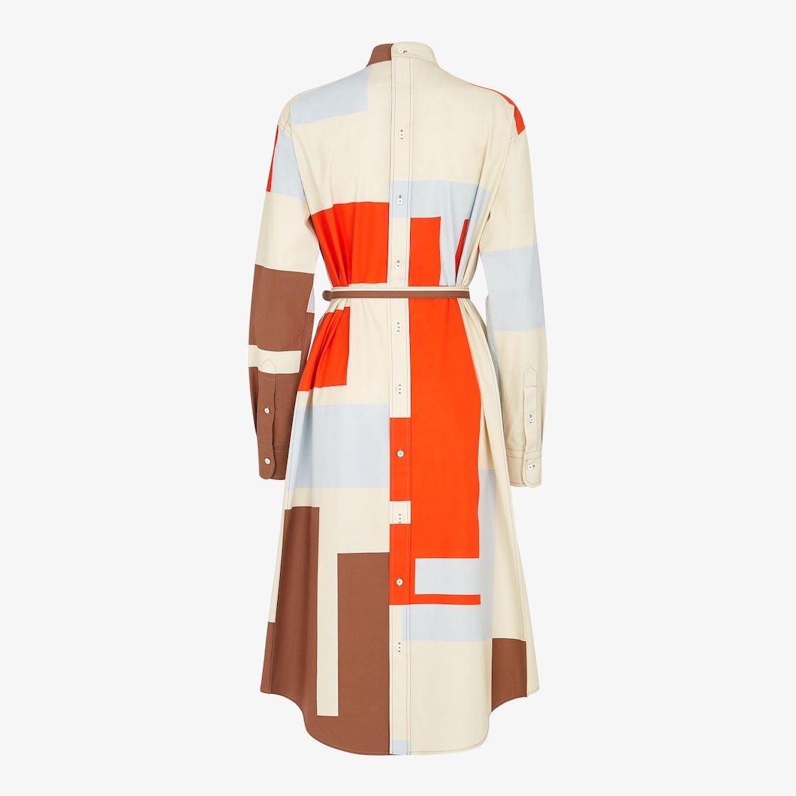 Fendi o1s1wg110825 Dress in Multicolor Size M / US 6-8 / IT 42-44 - 2 Thumbnail