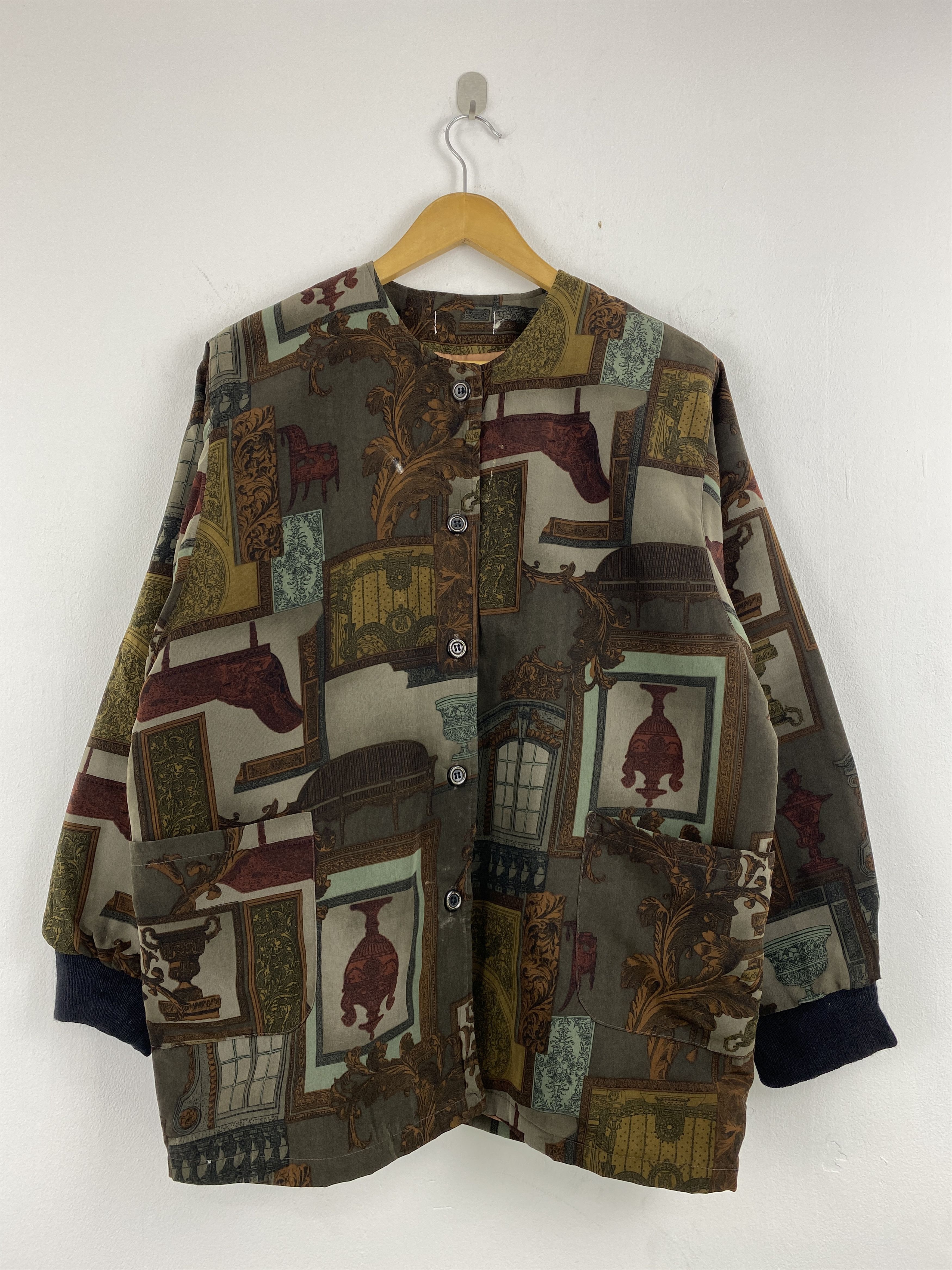Japanese Brand Vintage 90s Japanese Brand Button Ups Jacket JA0138 Size US XL / EU 56 / 4 - 1 Thumbnail