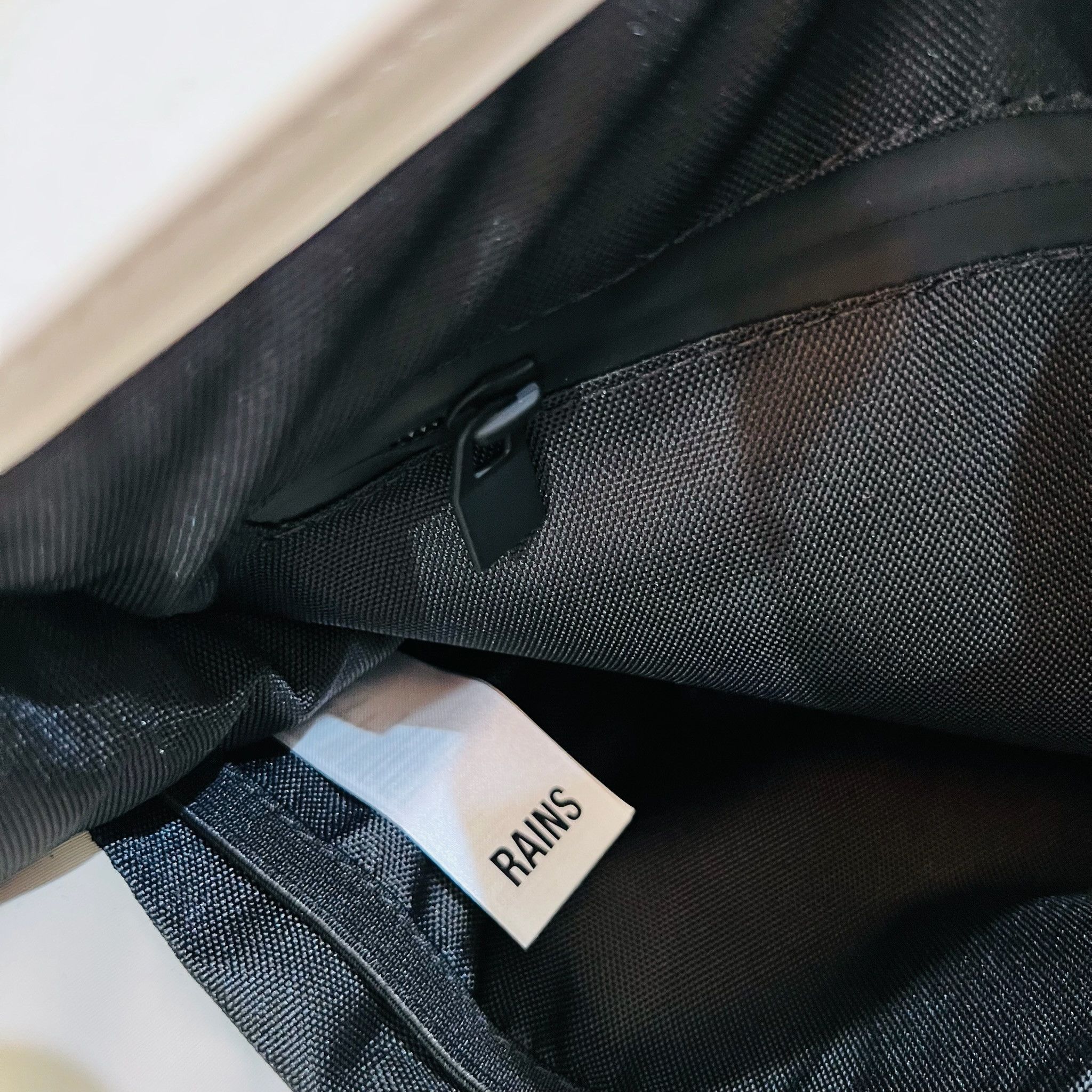 Rains Rains Puffed Backpack Micro Waterproof W3 - Dune Colorway Size ONE SIZE - 7 Thumbnail