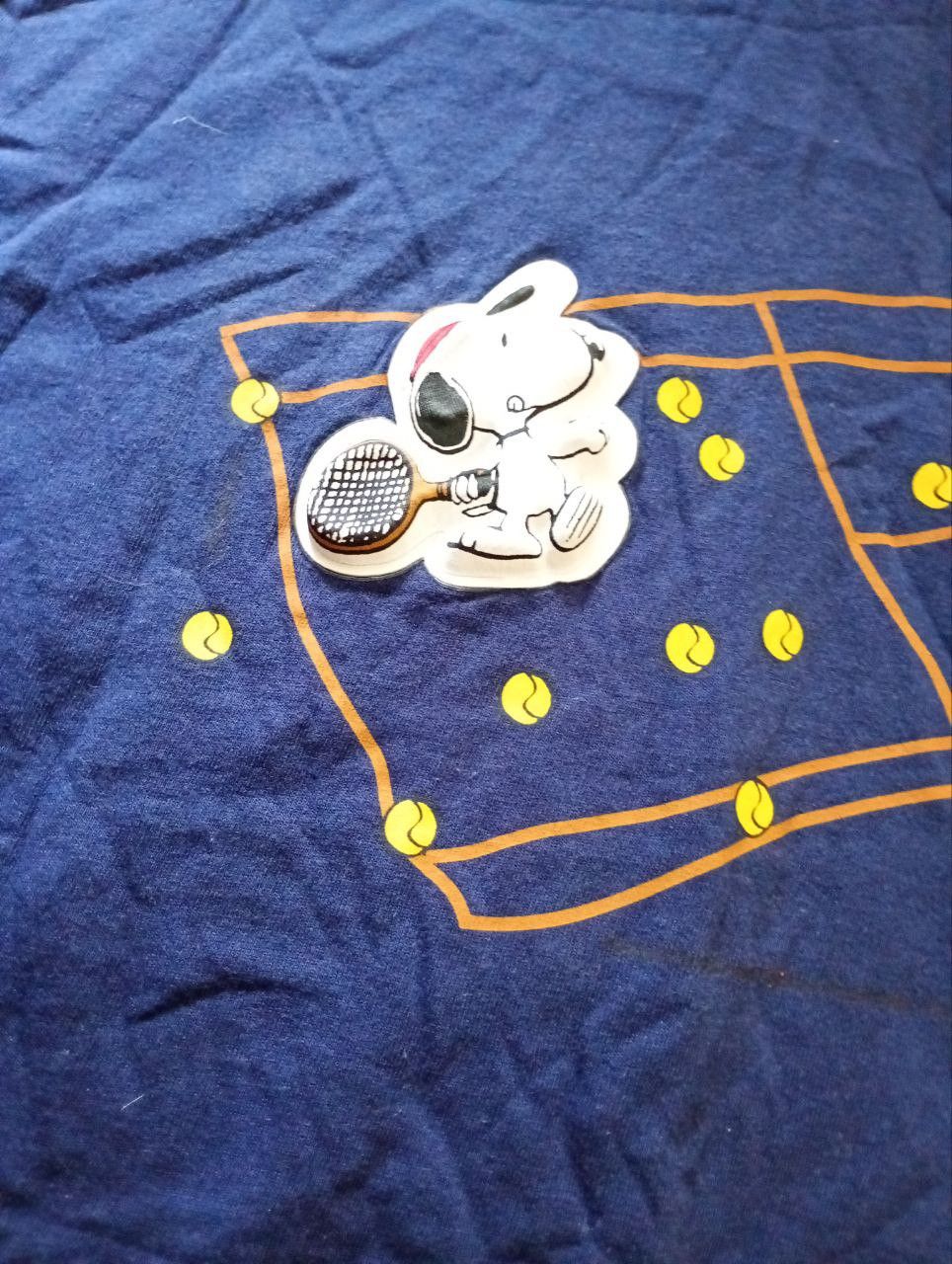 Peanuts Peanuts 3D Print T-Shirt Vintage 90's Size US M / EU 48-50 / 2 - 7 Thumbnail