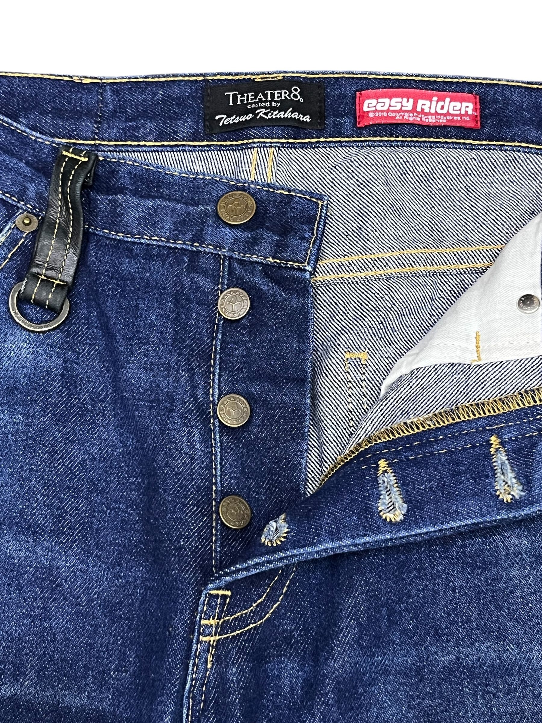 Backbone Back Bone x Easy Rider Theater8 Flare Jeans Made in USA Size US 30 / EU 46 - 8 Thumbnail