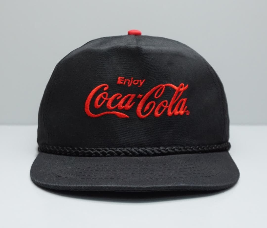 Anime ビンテージ Coca-Cola 刺繍ロゴ キャップ Size US L / EU 52-54 / 3 - 1 Thumbnail