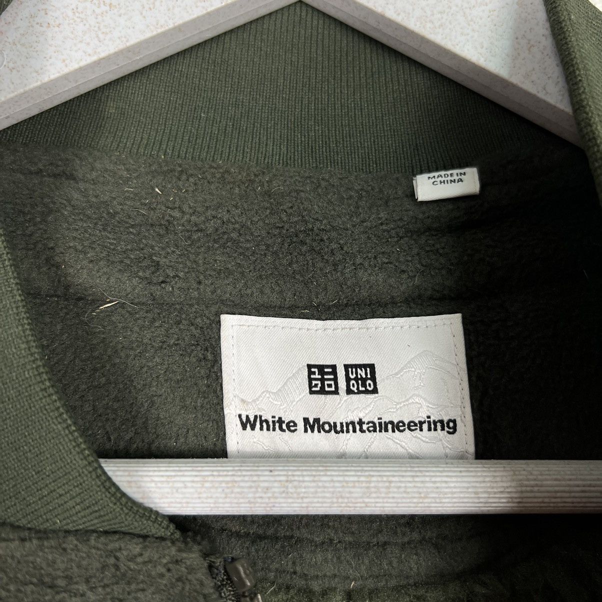 White Mountaineering 🔥 WHITE MOUNTAINEERING FLEECE BOMBER JACKET Size US S / EU 44-46 / 1 - 14 Thumbnail
