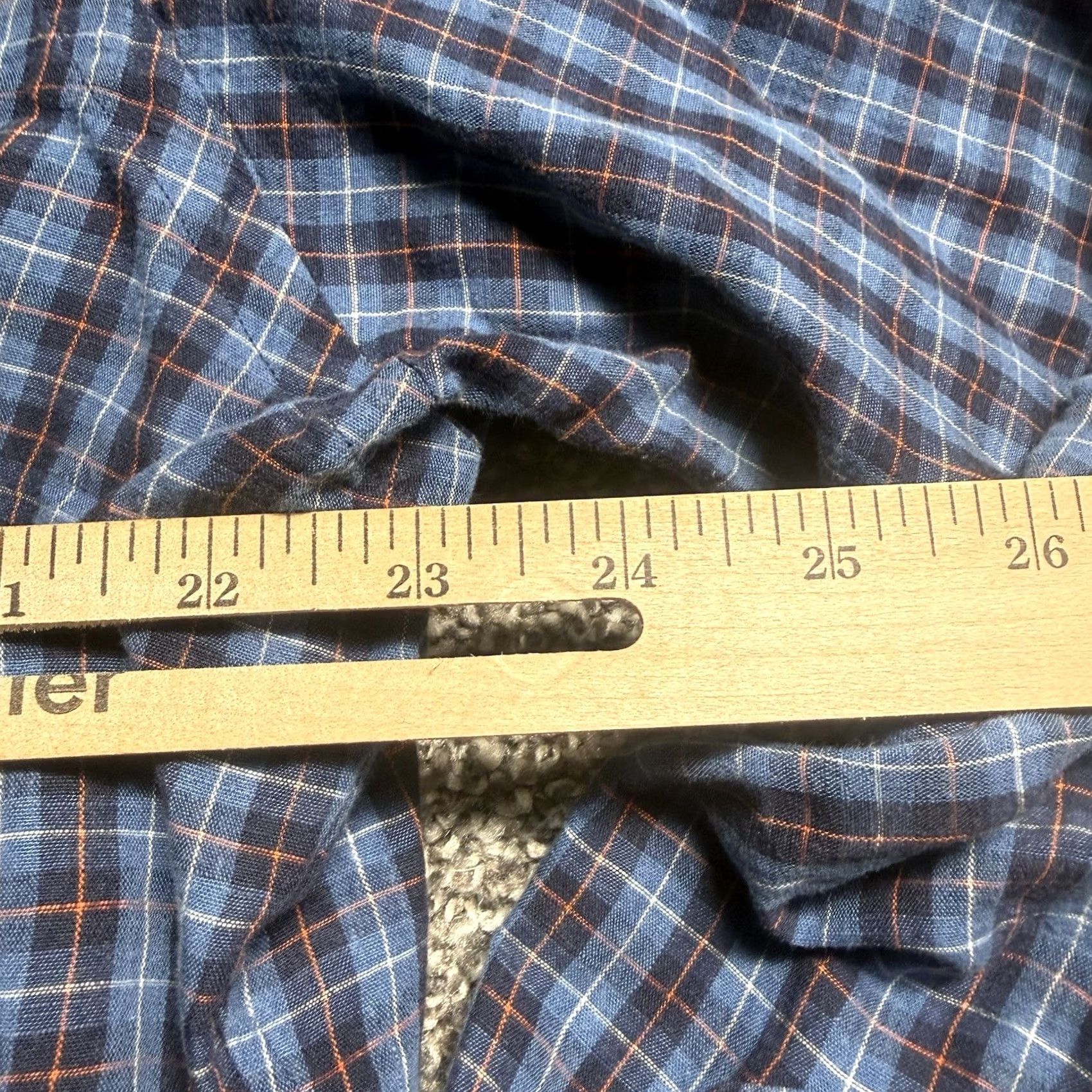 Polo Ralph Lauren Polo Ralph Lauren Shirt Mens 2XL Linen Cotton Blend Button-Down Plaid Blue Size US XXL / EU 58 / 5 - 4 Thumbnail