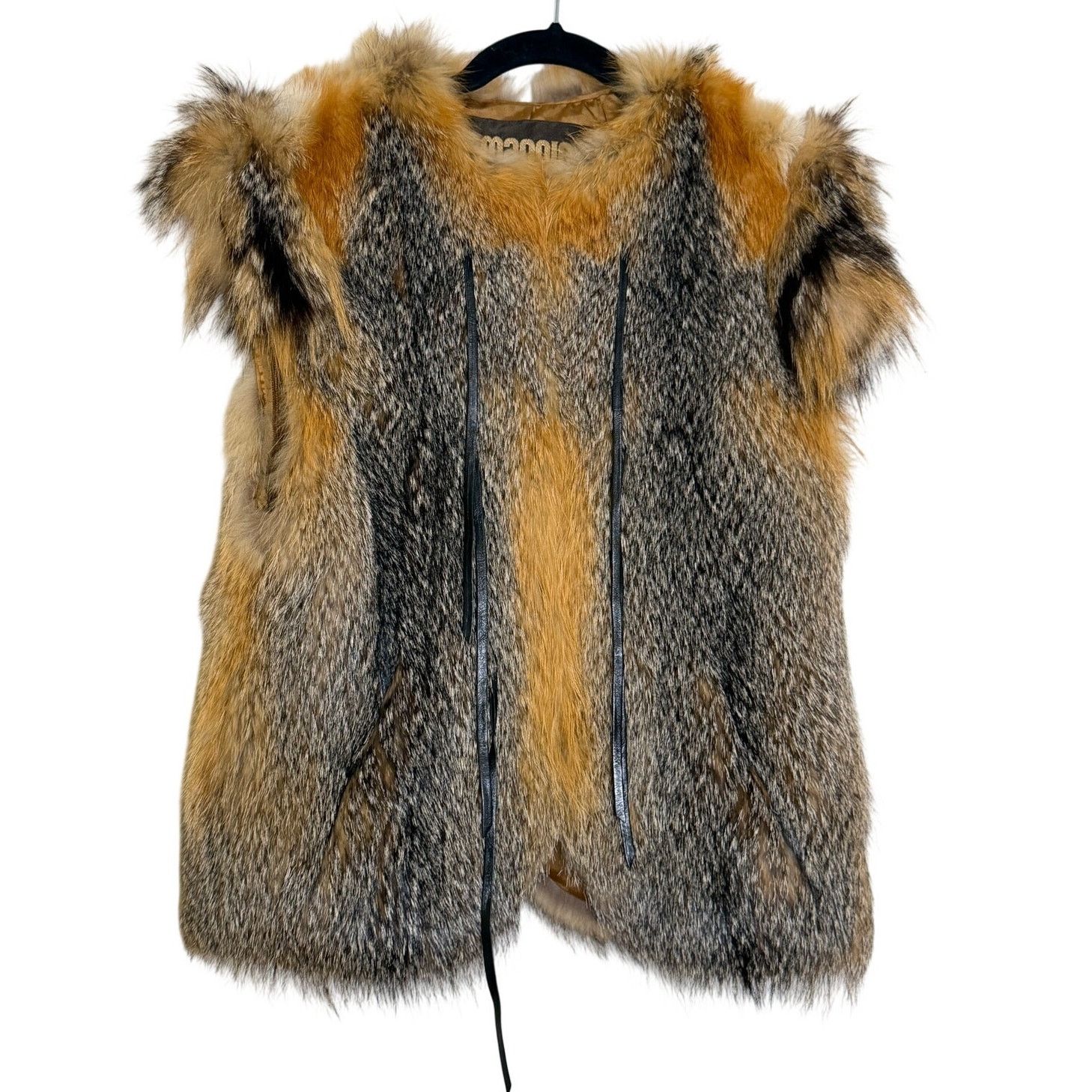 Other I.Magnin Vintage Fox Fur Vest Size S / US 4 / IT 40 - 1 Thumbnail