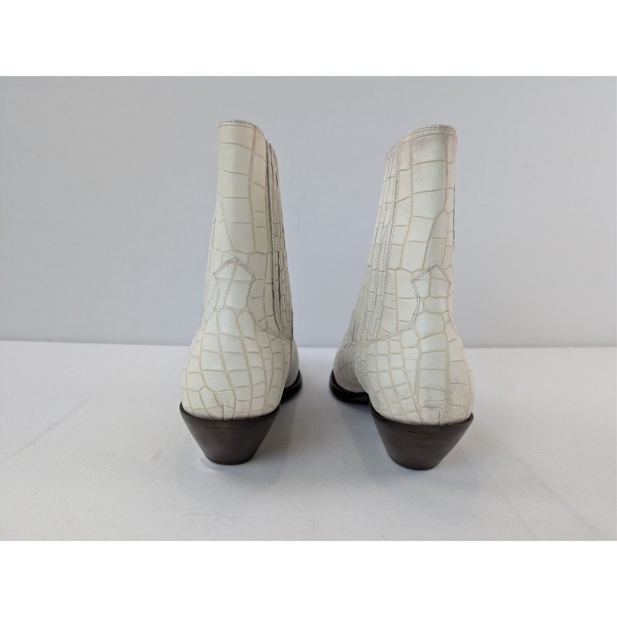 Celine o1rshd1 Leon Chelsea Boots in White Size US 9 / EU 42 - 10 Thumbnail