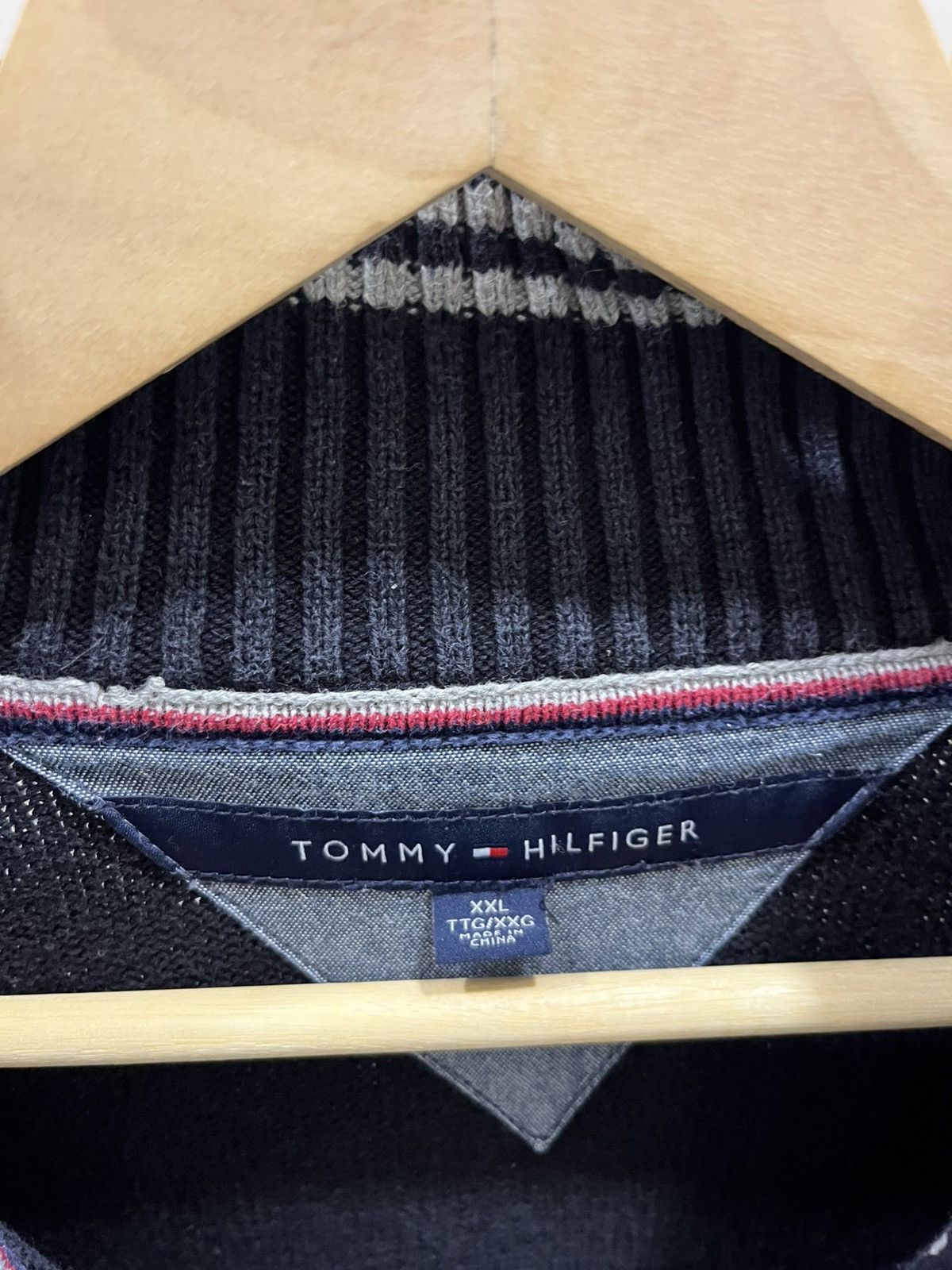Tommy Hilfiger Tommy Hilfiger Small Logo 1/3 Zip Cashmere Sweater Size US XXL / EU 58 / 5 - 4 Thumbnail