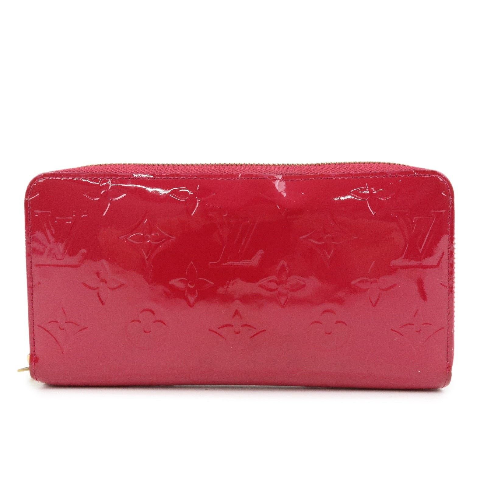 Louis Vuitton Louis Vuitton Monogram Vernis Zippy Wallet Patent Pink Size ONE SIZE - 1 Thumbnail