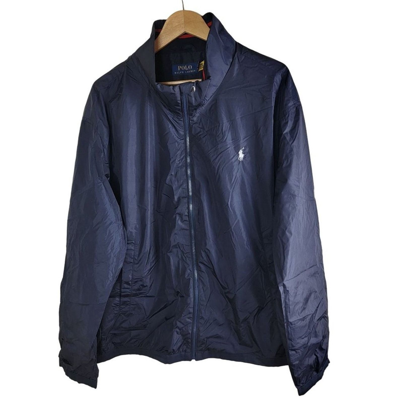 Polo Ralph Lauren Polo Ralph Lauren Retford Nylon Full Zip Windbreaker Jacket Size US XXL / EU 58 / 5 - 11 Thumbnail