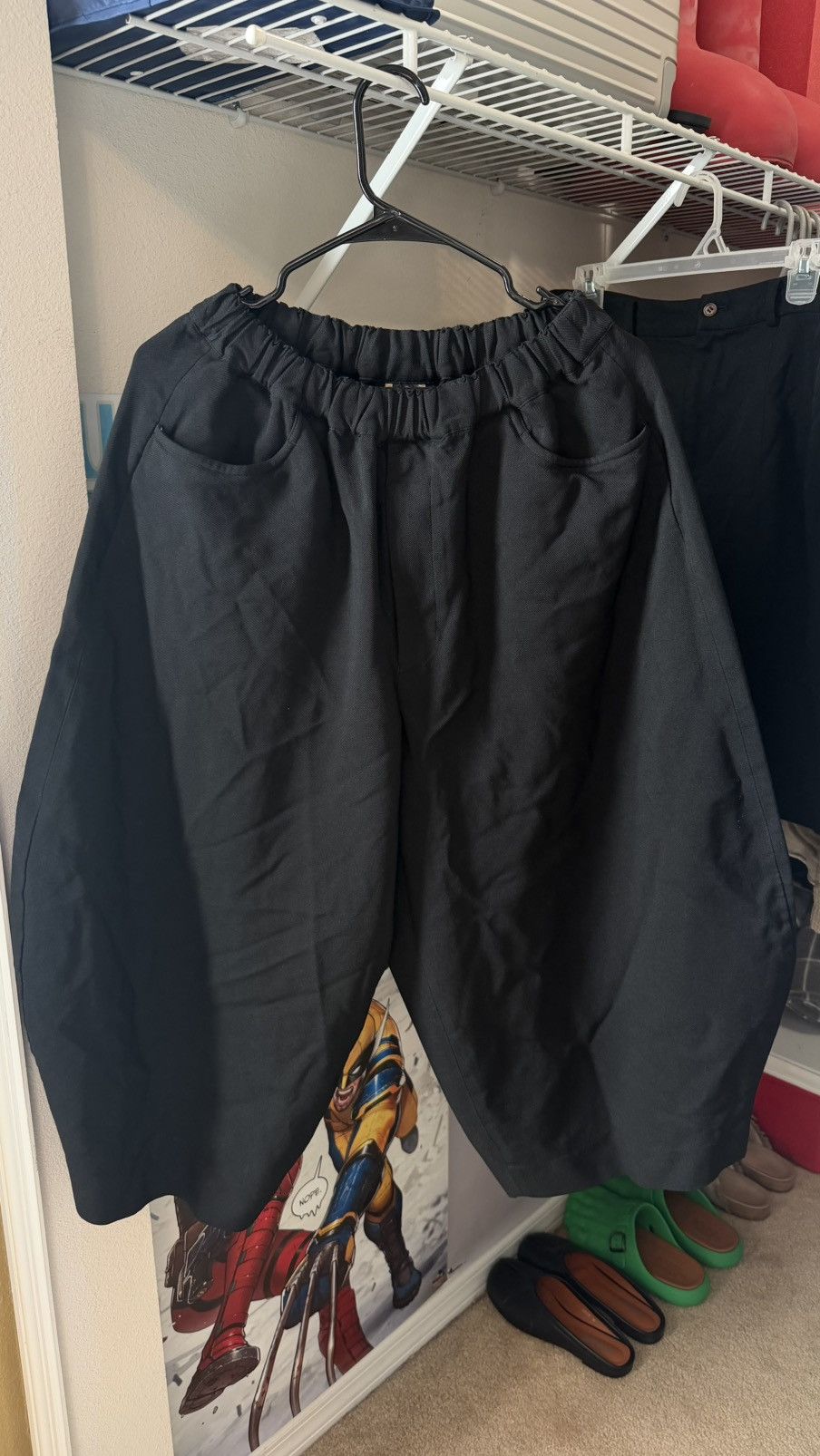 Comme des Garcons Homme Black Comme Des Garçons Trousers Size US 30 / EU 46 - 1 Thumbnail