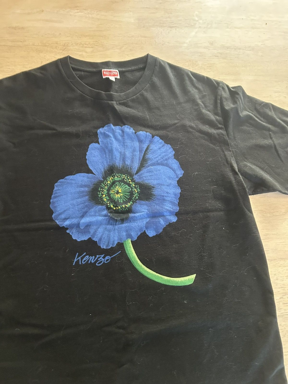 Kenzo Kenzo flower t shirt Size US XL / EU 56 / 4 - 4 Thumbnail