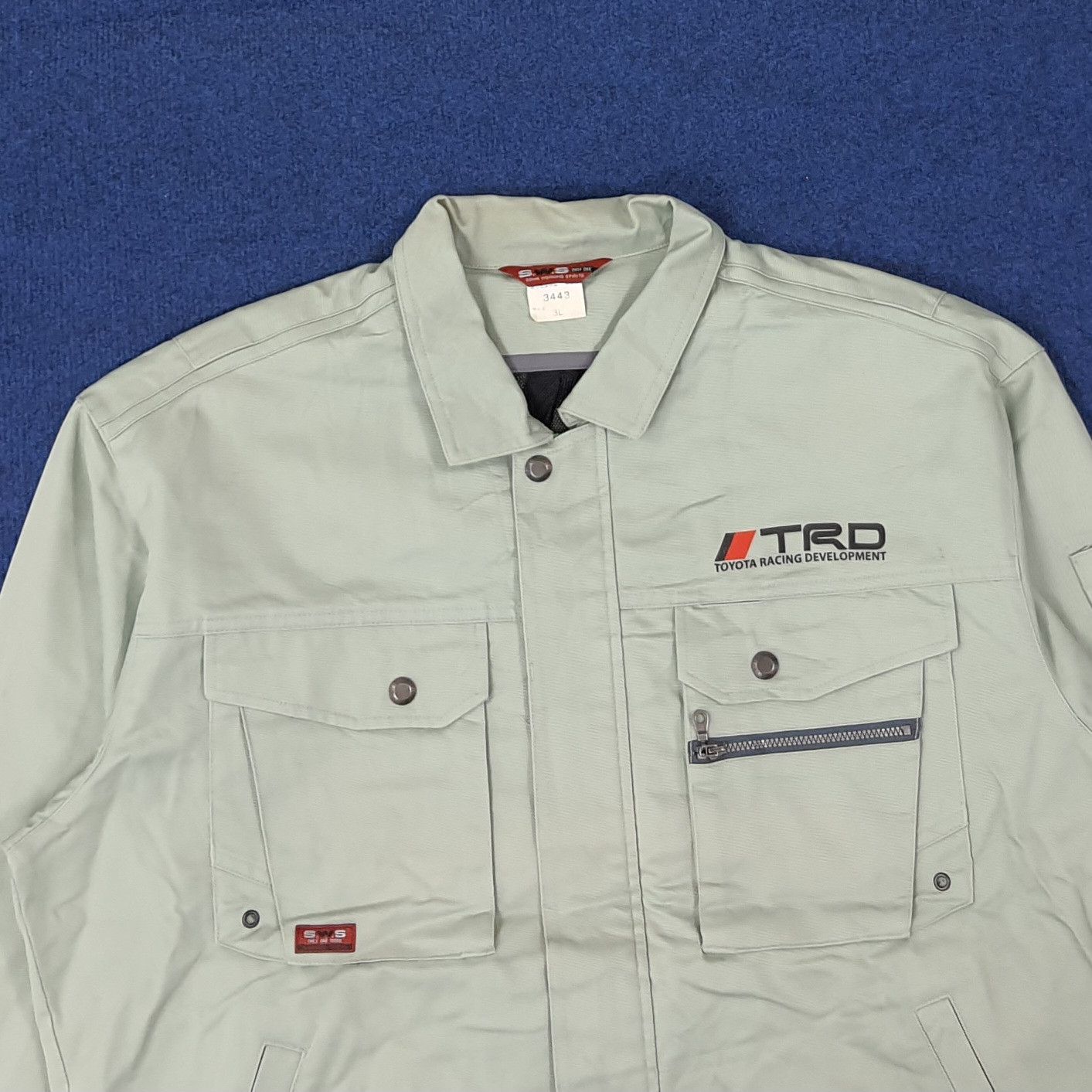Other Vintage TRD Toyota Motor Sports Japan Racing Jacket C240N4 Size US XL / EU 56 / 4 - 4 Thumbnail