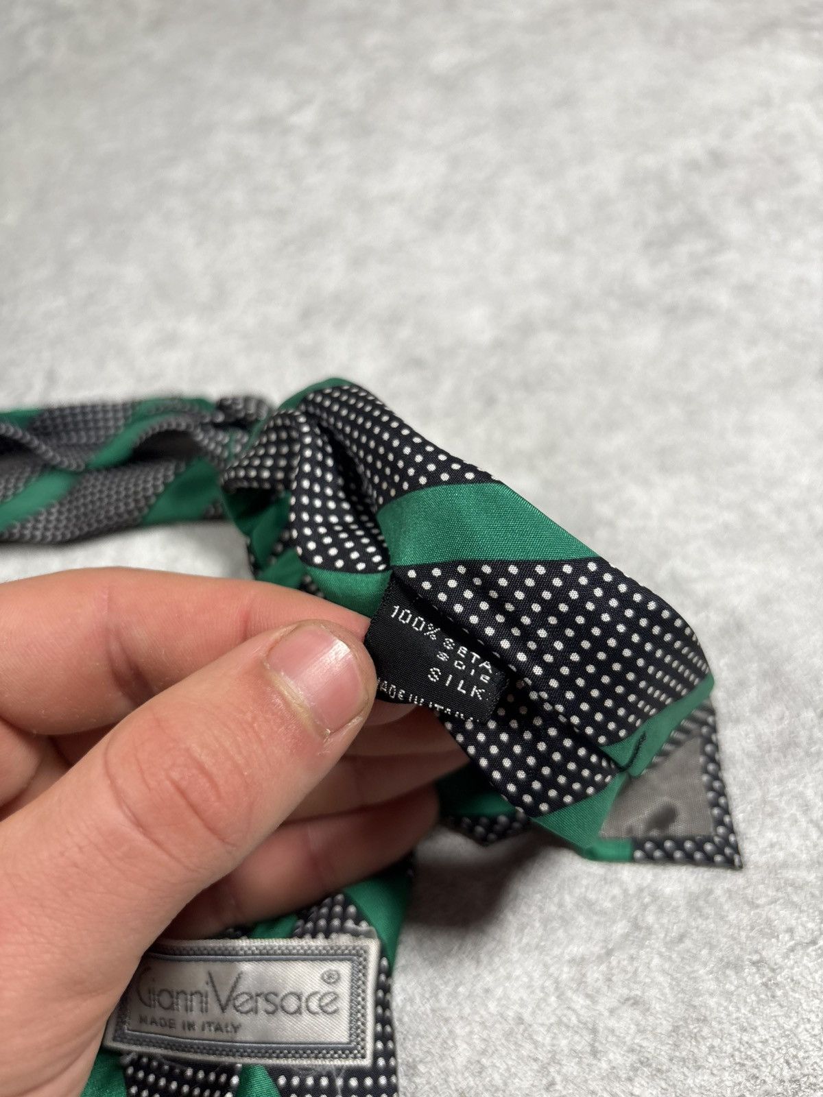 Versace Gianni Versace ties silk made in italy Size ONE SIZE - 3 Thumbnail