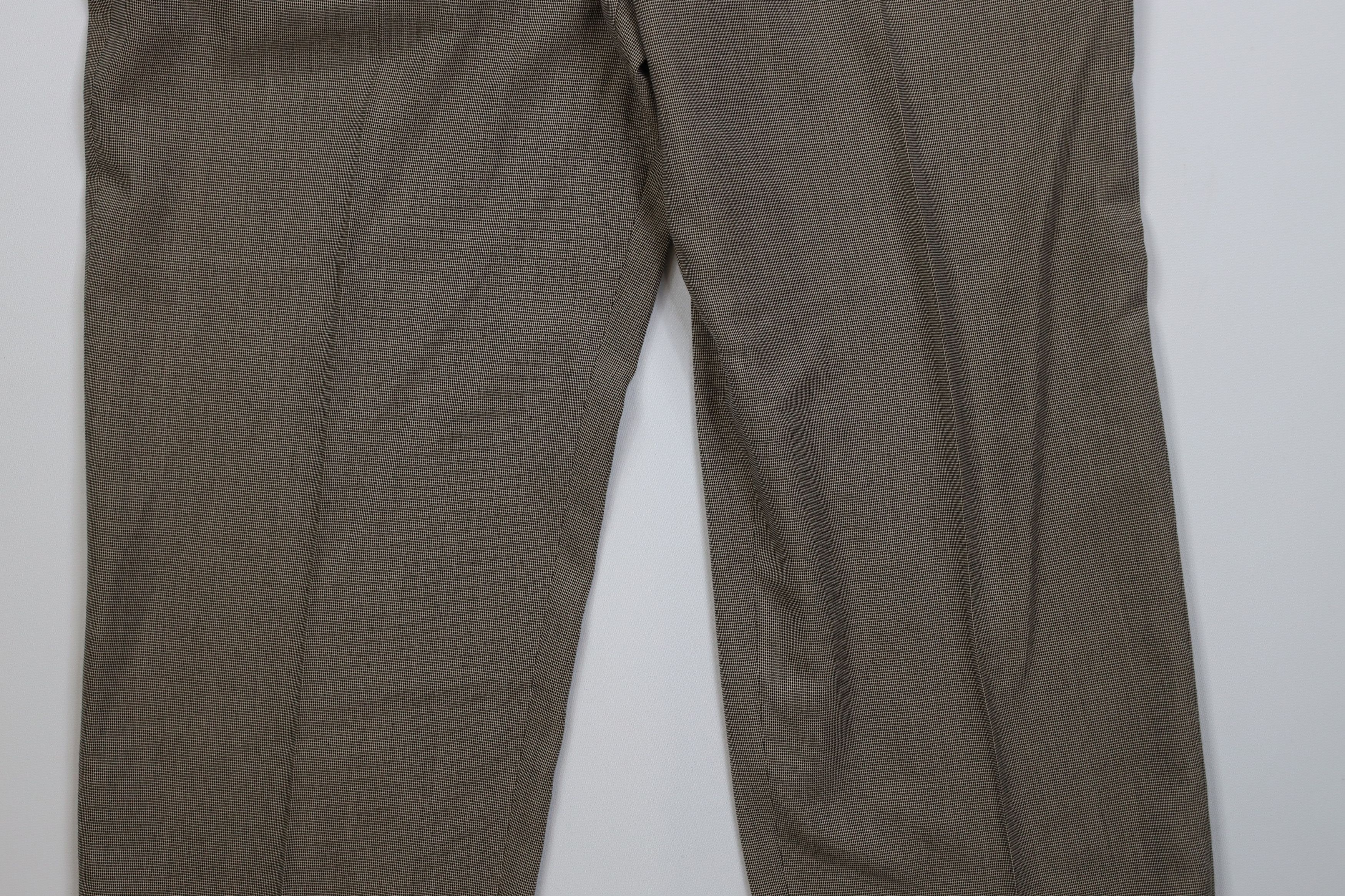 Vintage Vintage 90s Streetwear Cuffed Wide Leg Chino Pants Beige Size US 34 / EU 50 - 3 Thumbnail