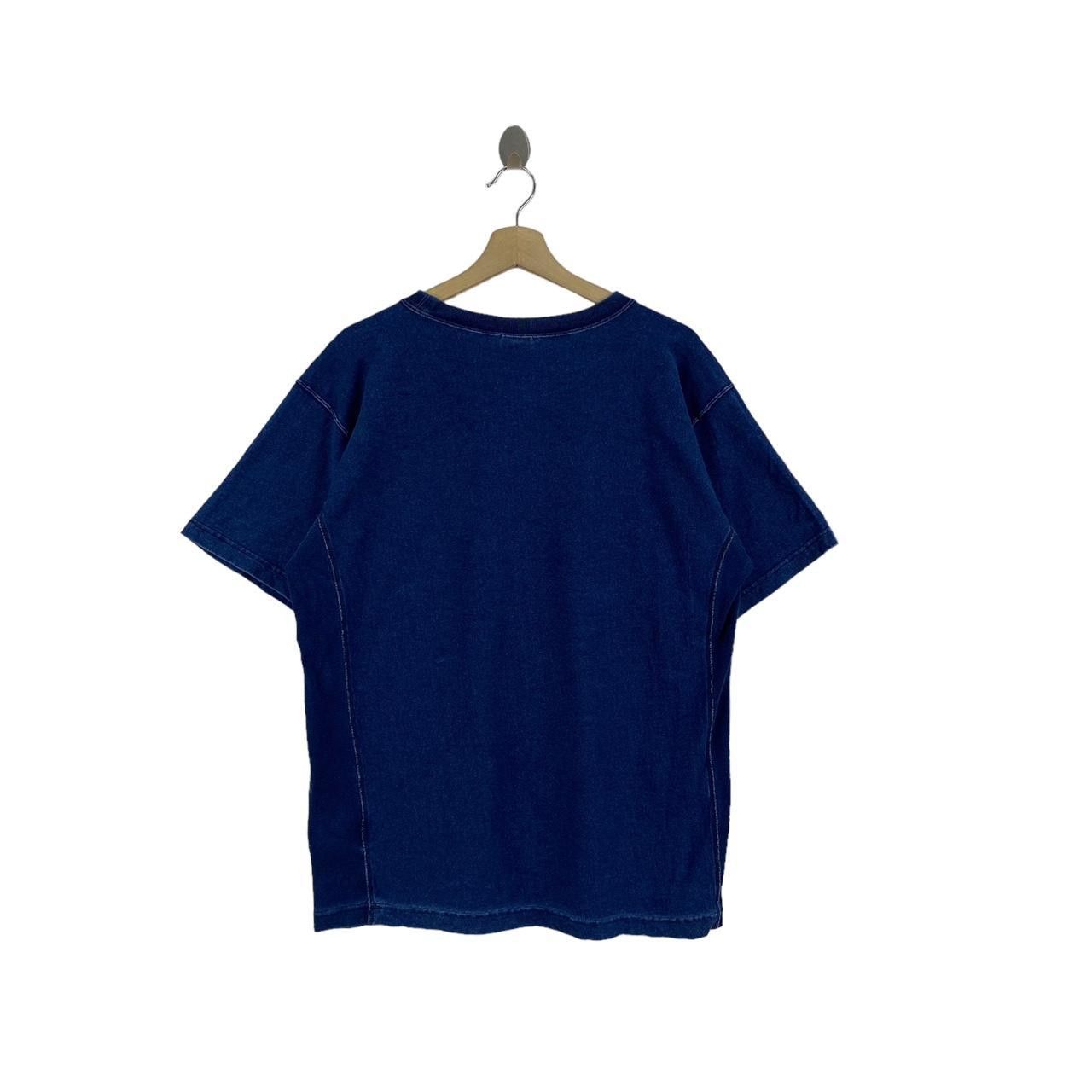Champion Vintage 90’ CHAMPION REVERSE WEAVE Indigo Tee Shirt Size US L / EU 52-54 / 3 - 2 Thumbnail