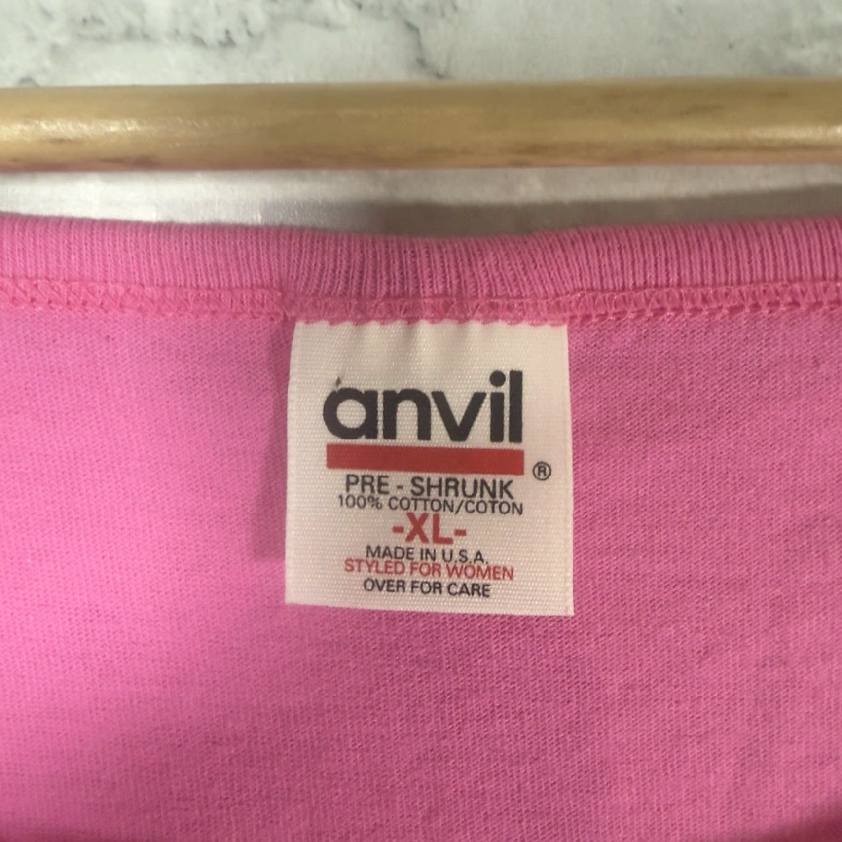 Anvil VINTAGE Anvil Pink Arizona Flower Graphic Muscle Shirt XL USA Mens Size US XL / EU 56 / 4 - 4 Thumbnail