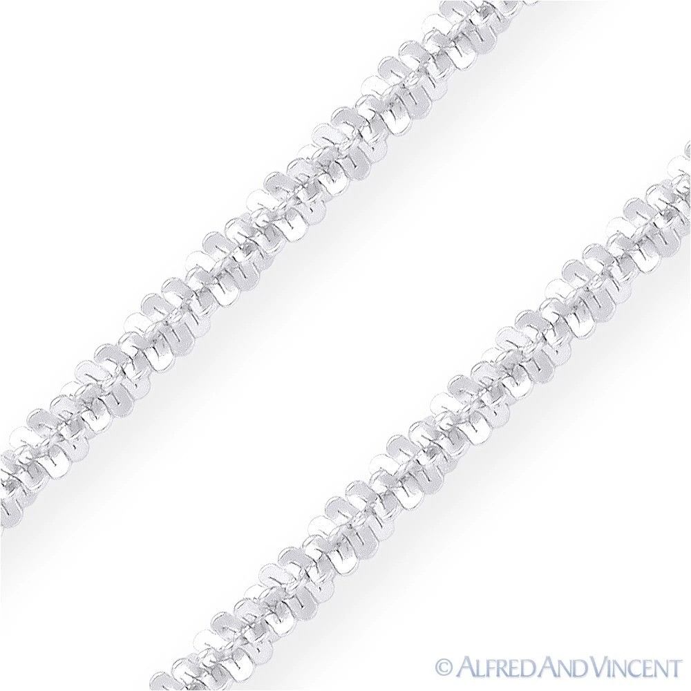 Other 2.1mm Roc Link Italian Sparkle Chain Bracelet - 7" Size ONE SIZE - 2 Thumbnail