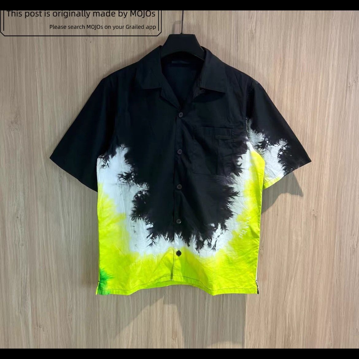 Prada Tie Dye color fading shirt