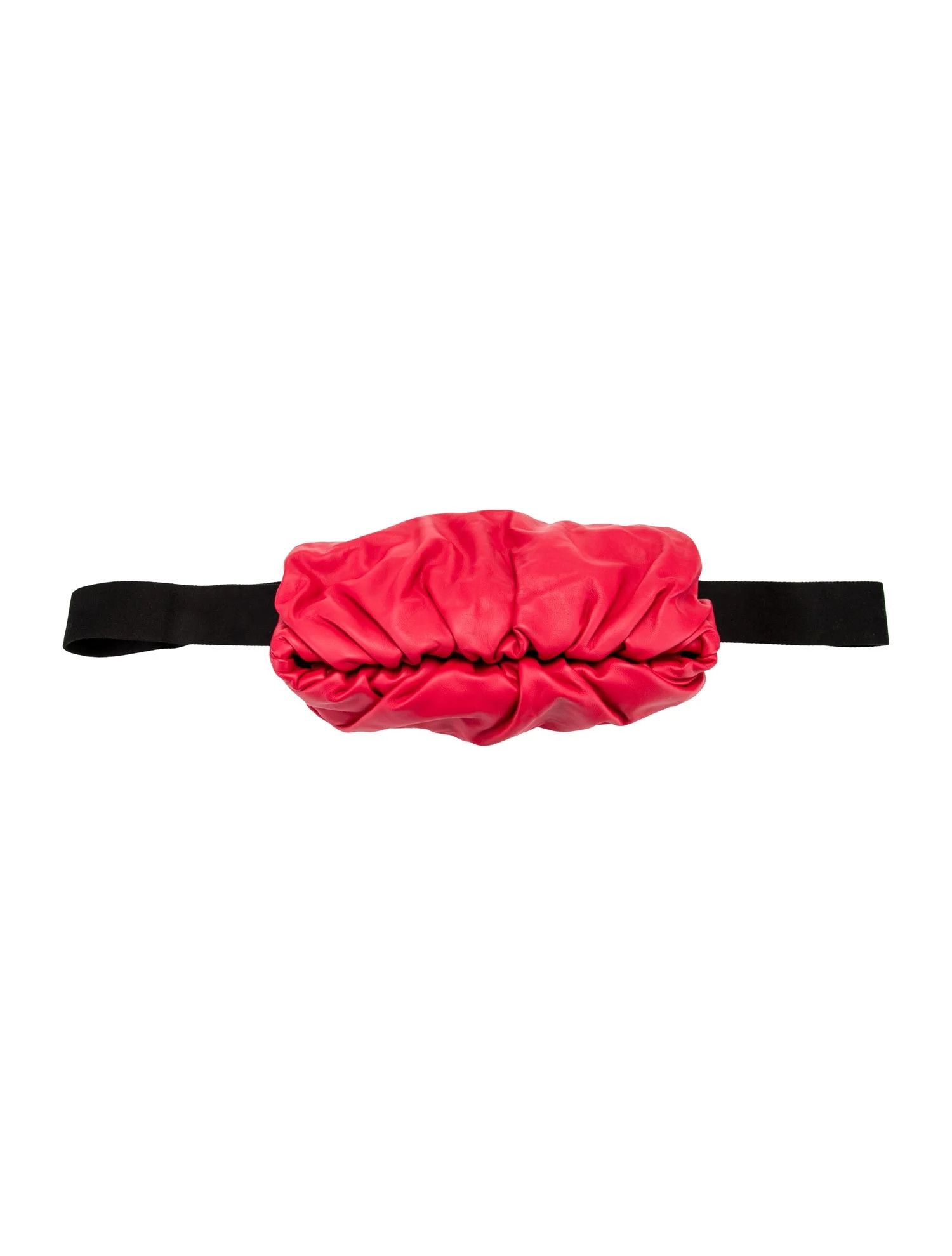 Bottega Veneta o1loc1c0325 Size: OS / 629857 Belt Bag in Red/Black Size ONE SIZE - 1 Thumbnail