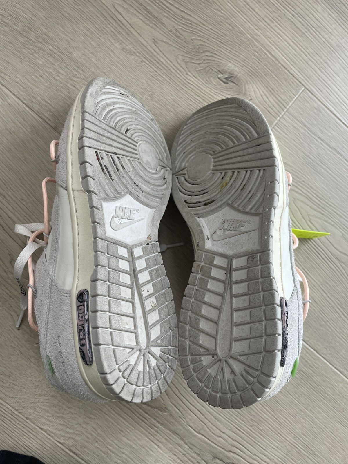 Nike × Off-White Nike X OFF-WHITE Dunk Lot 12 Size US 10 / EU 43 - 11 Thumbnail