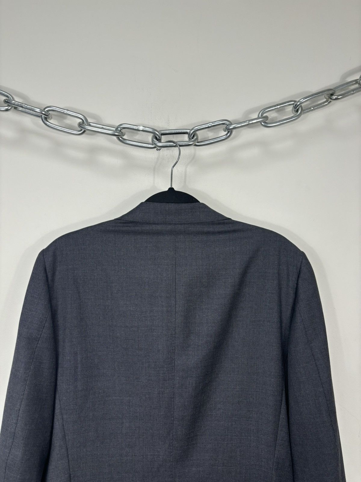 Suitsupply Suitsupply Men’s Gray 2-Buttons Formal Wool Blazer Jacket Size 40L - 19 Thumbnail