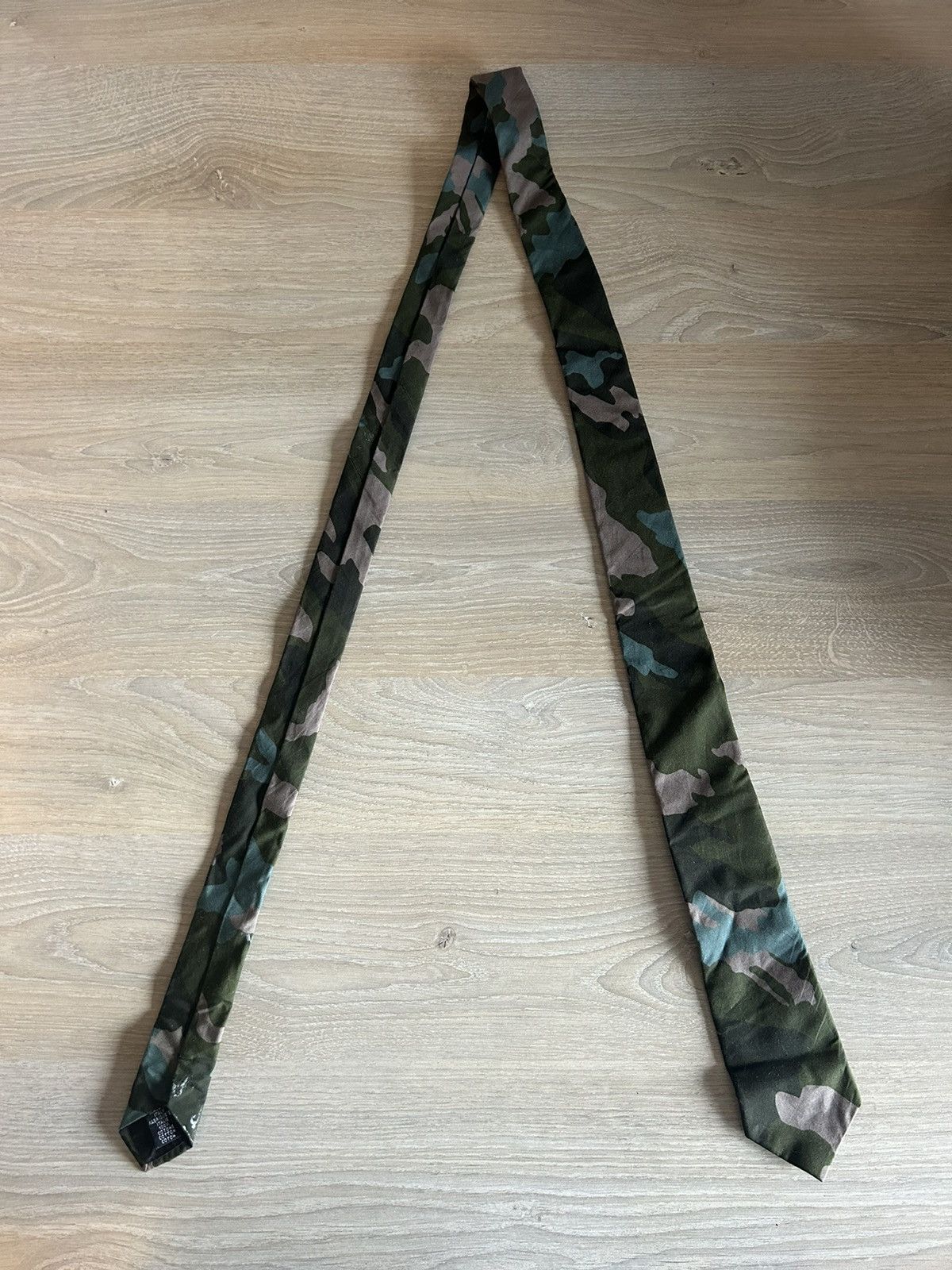 Givenchy Army Camouflage Tie Size ONE SIZE - 2 Thumbnail