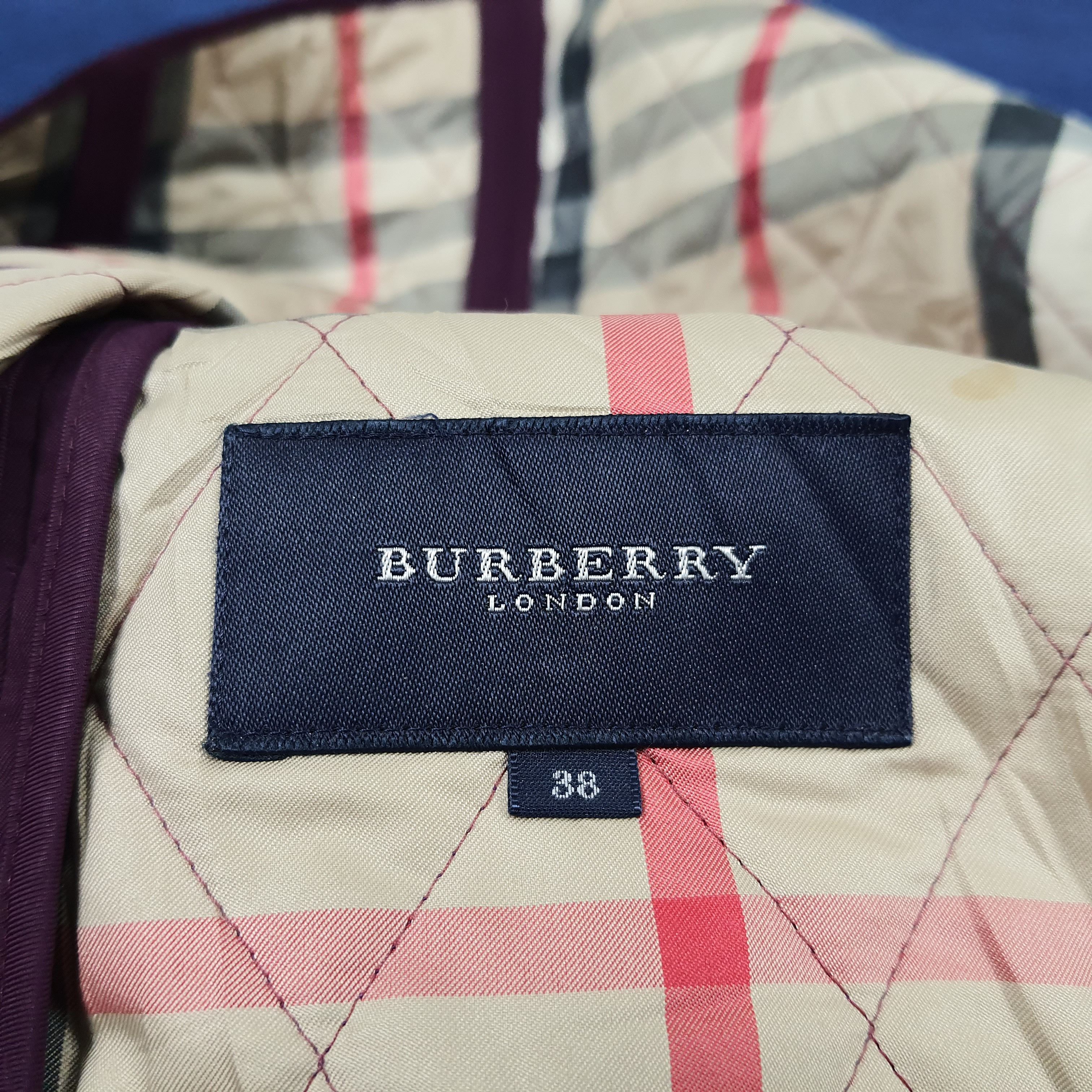 Burberry × Designer × Vintage Vintage Burberry London Designer Winter Style Jacket Size XS / US 0-2 / IT 36-38 - 5 Thumbnail