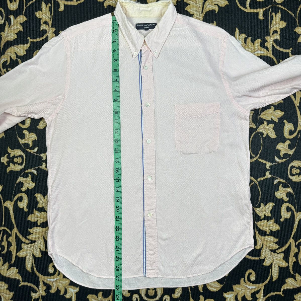 Comme des Garcons Comme des Garcons Homme Distressed Collar Shirt Size US S / EU 44-46 / 1 - 13 Thumbnail