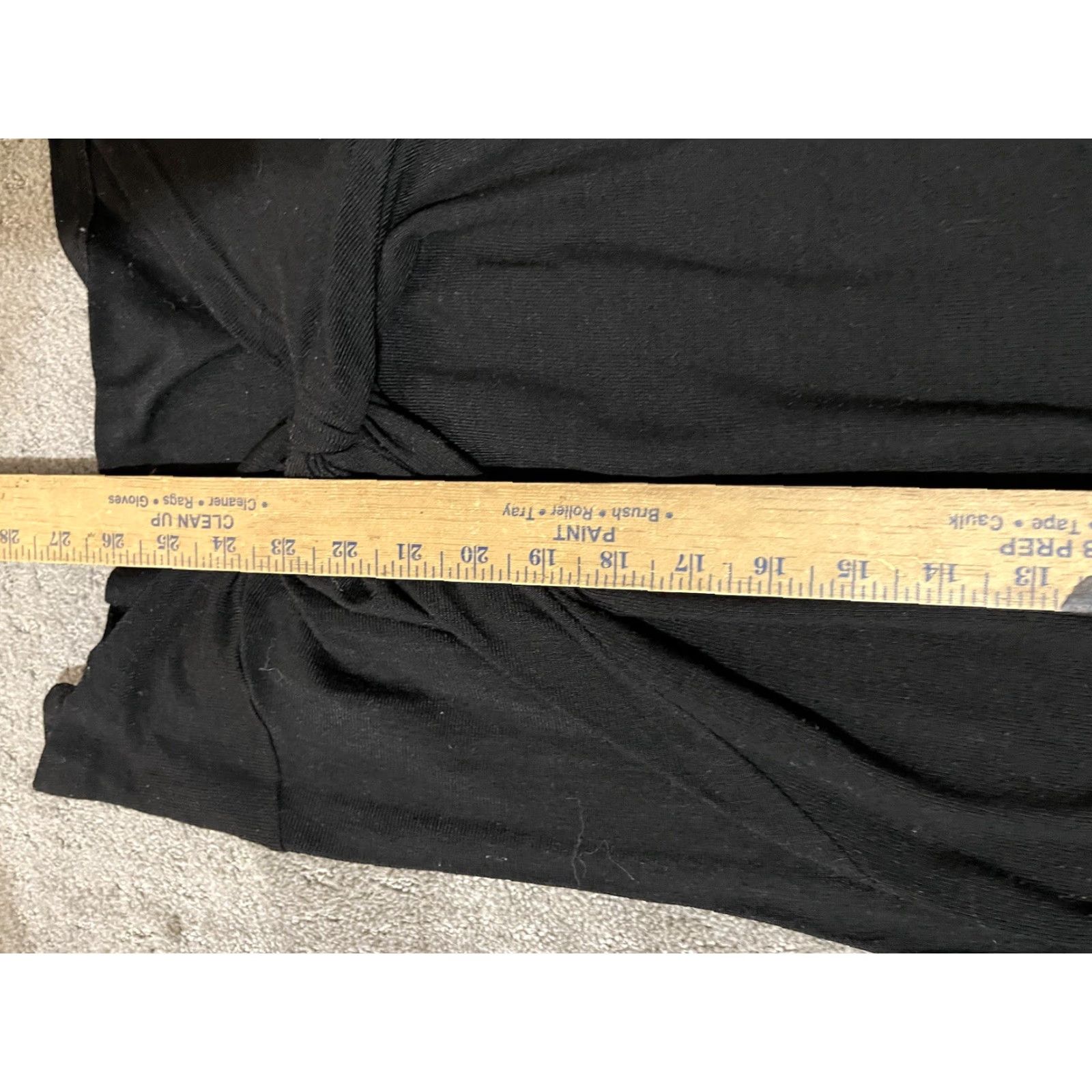 Shein SHEIN Black Women Crew Neck Solid Long Sleeve Tee L Adult Large Black Womens Top T-Shirt 95% Rayon 5% Spandex Weekend Casual Size L / US 10 / IT 46 - 5 Thumbnail