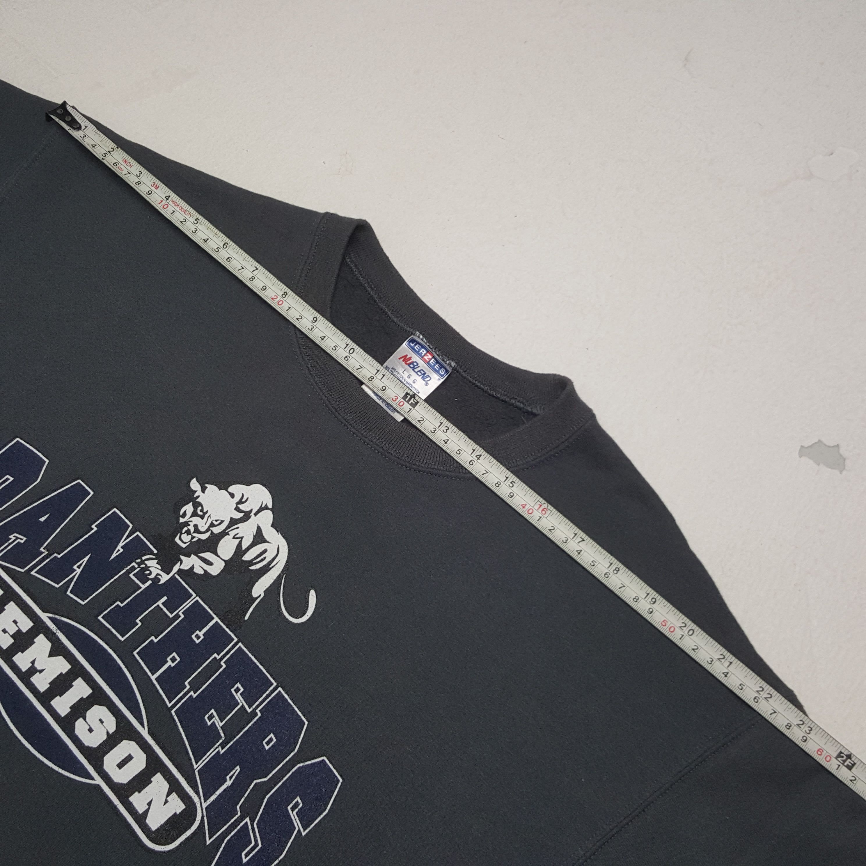 NFL × Vintage Vintage Panthers Jemison American Football Team Sweatshirt Size US L / EU 52-54 / 3 - 5 Thumbnail