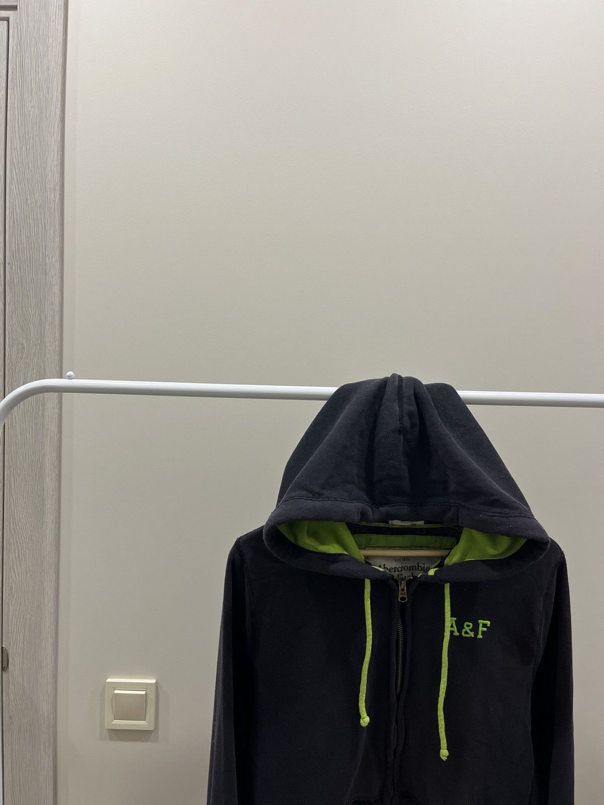 Abercrombie & Fitch Crazy Y2K Faded Thrashed Baggy Abercrombie & Fitch Hoodie L Size US L / EU 52-54 / 3 - 2 Thumbnail