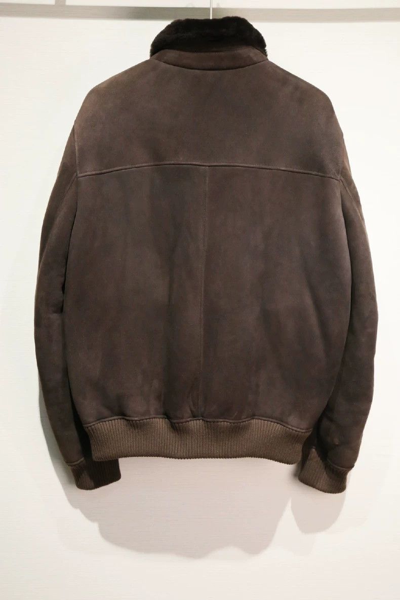 Loro Piana LORO PIANA Lamb fur and crocodile skin jacket Size US M / EU 48-50 / 2 - 6 Thumbnail