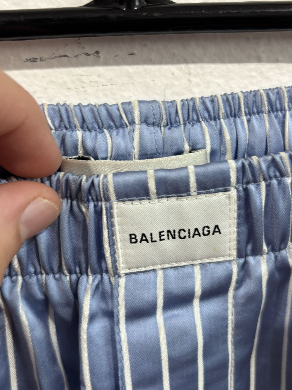 Balenciaga Balenciaga Striped Silk Satin Pants Size US 34 / EU 50 - 4 Thumbnail
