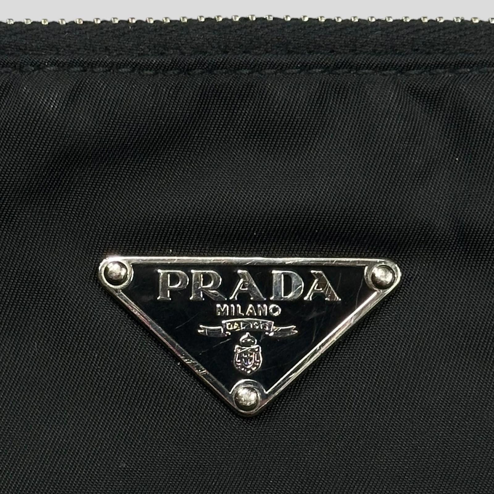 Prada Prada Milano 00’s Nylon & Patent Leather Crossbody Bag Size ONE SIZE - 8 Thumbnail