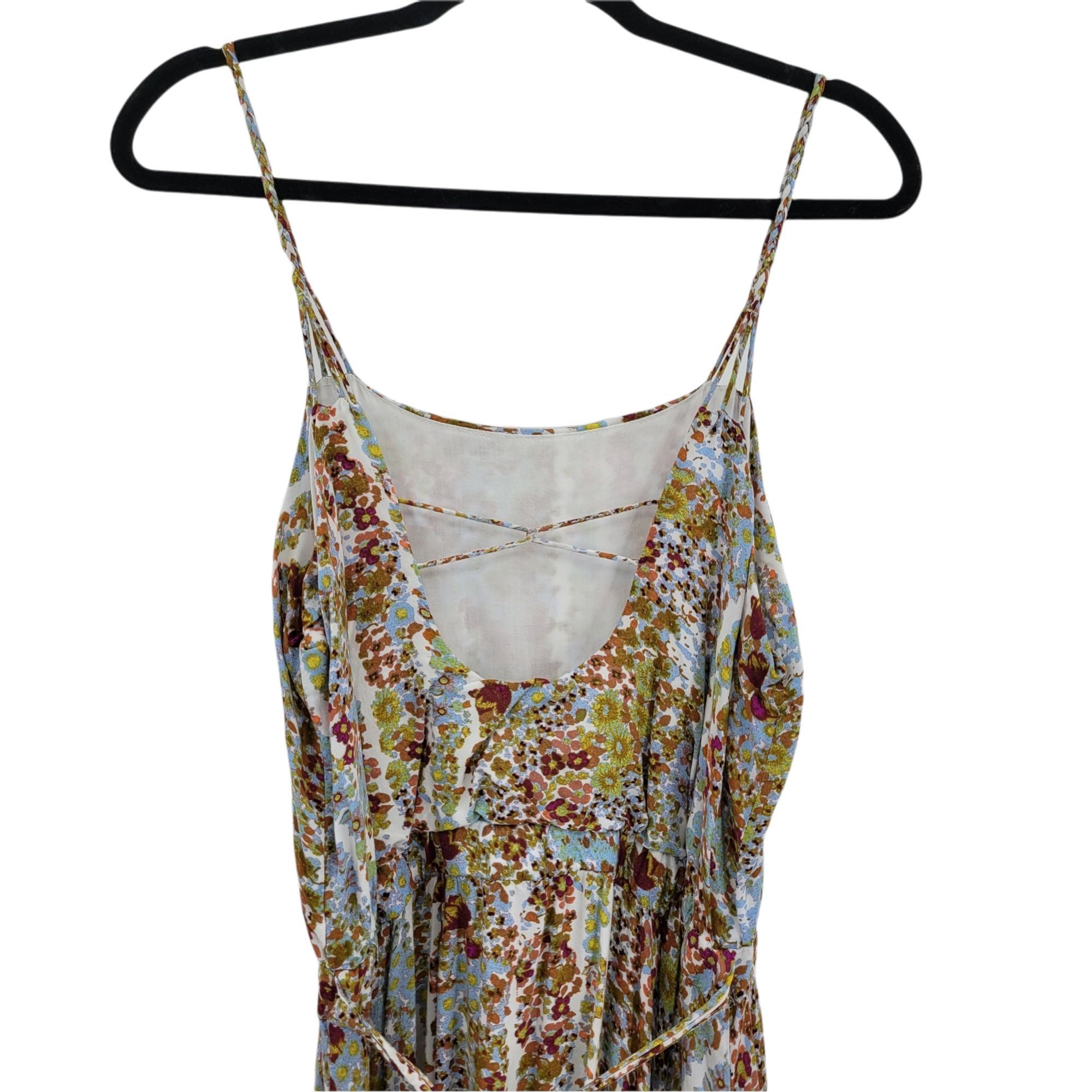 Free People Free People Maxi Dress Sz M Valerie Spring Garden Meadow Str Size M / US 6-8 / IT 42-44 - 9 Thumbnail