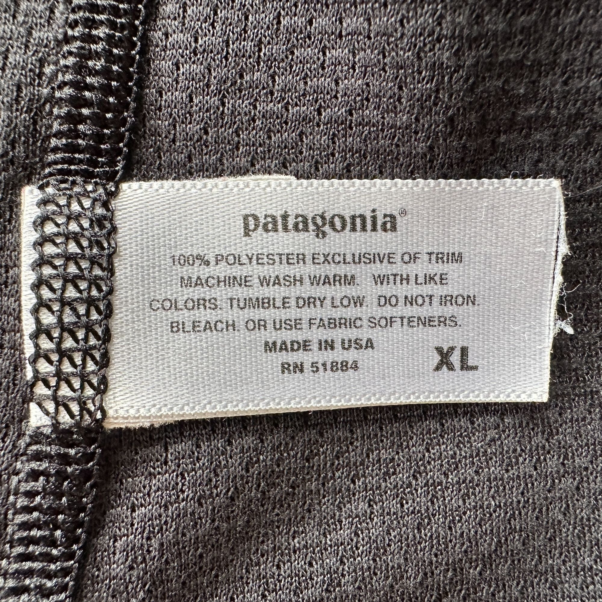 Patagonia Vintage Patagonia Mens XL Pants Baselayer Capilene Black Size US 28 / EU 44 - 9 Thumbnail