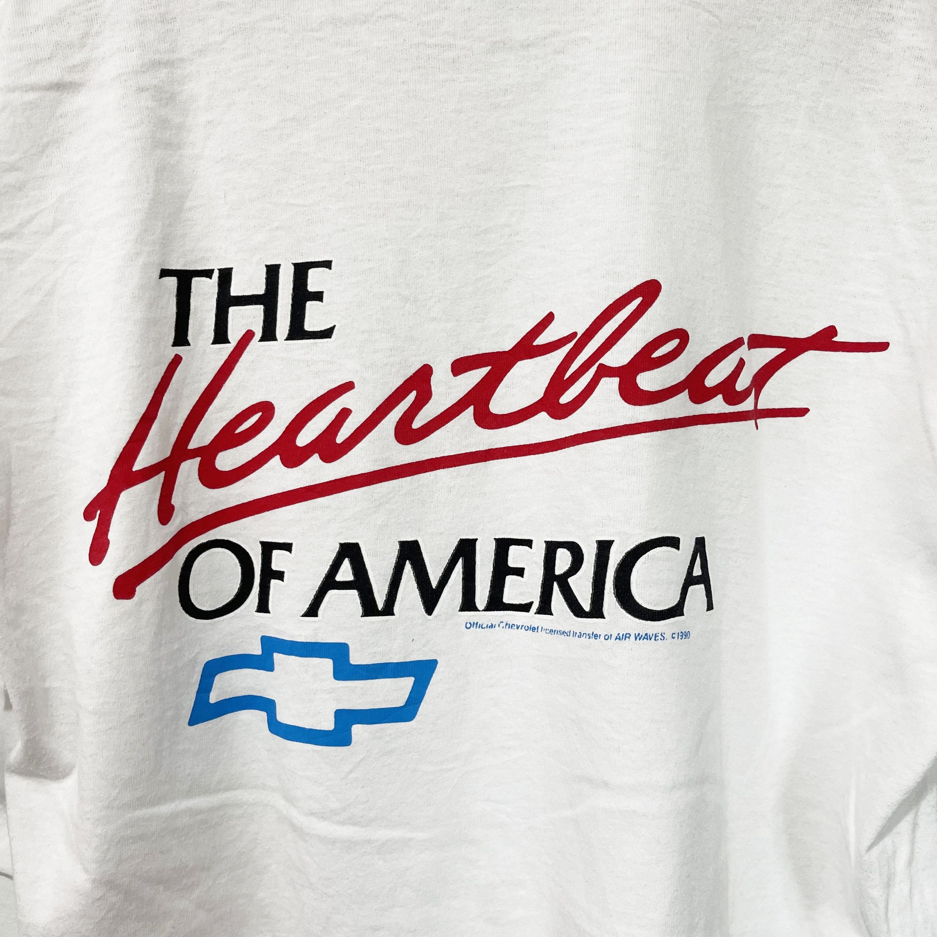 Vintage Vintage 1990 Chevy Heartbeat of America T-Shirt Size US L / EU 52-54 / 3 - 2 Thumbnail